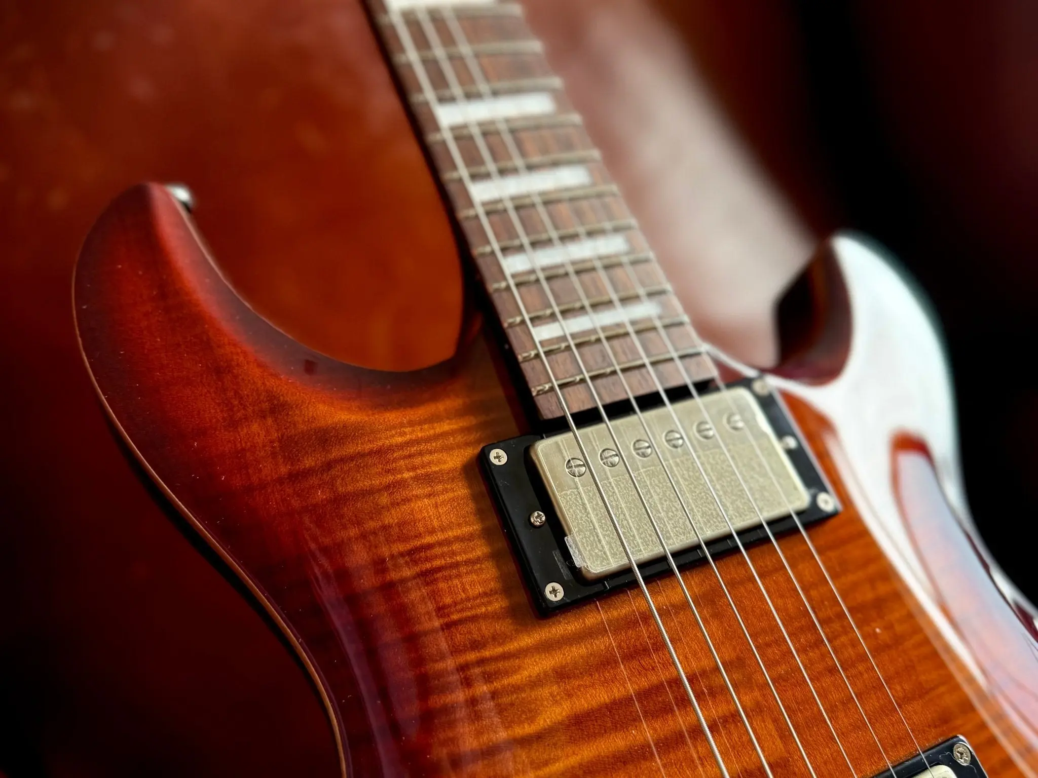 Cort M600TSB Tobacco Sunburst.  Awesome Set Neck Electric Guitar For PRS Lovers. Top Recommendation - Image 3