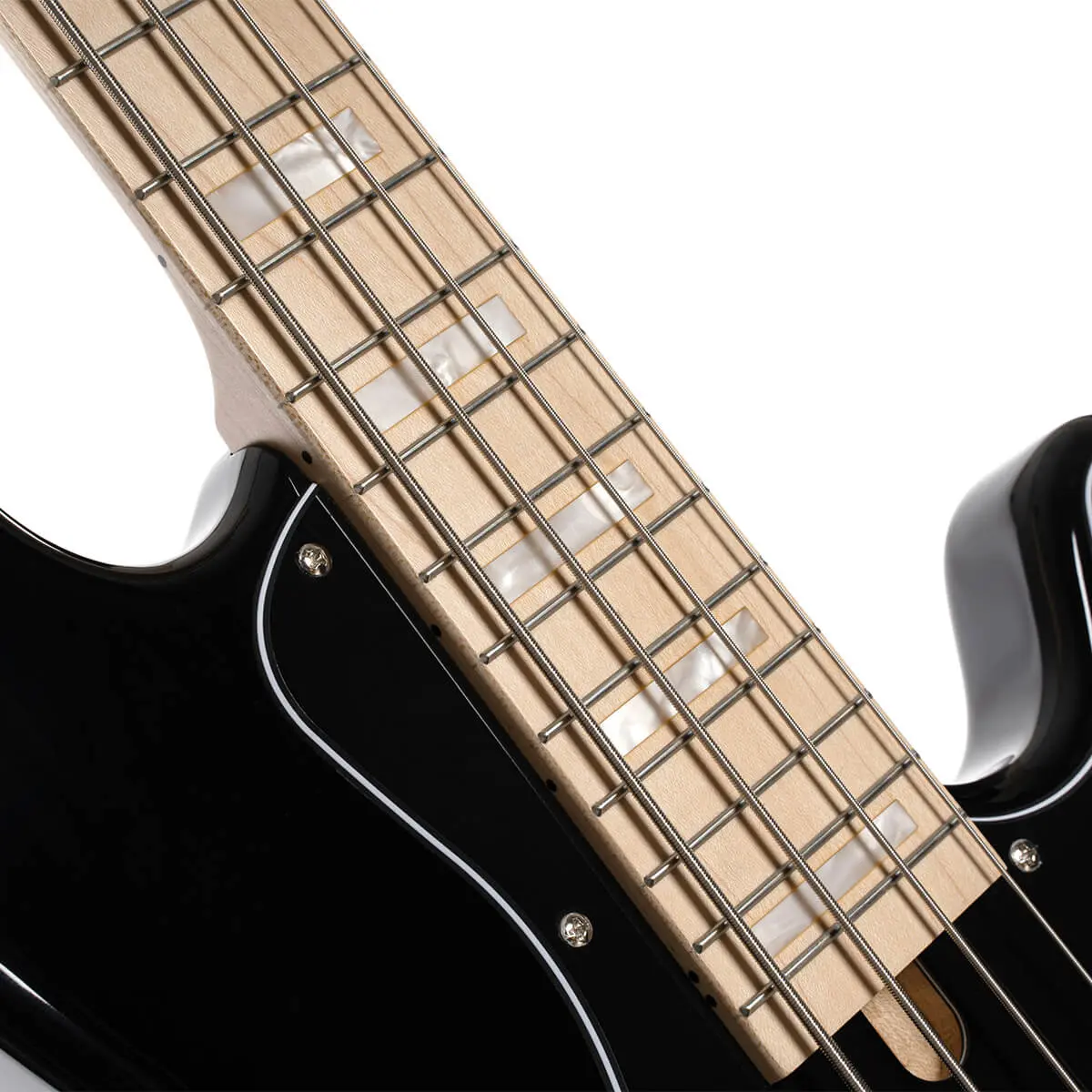 Cort Elrick NJS 4, Black w/case  Bass Guitar - Image 5