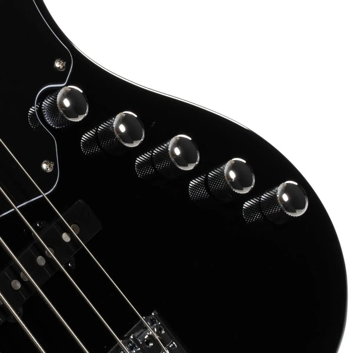 Cort Elrick NJS 4, Black w/case  Bass Guitar - Image 6