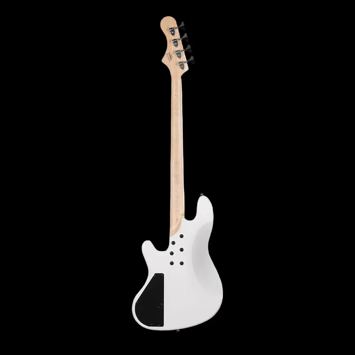 Cort Elrick NJS 4, White w/case  Bass Guitar - Image 2