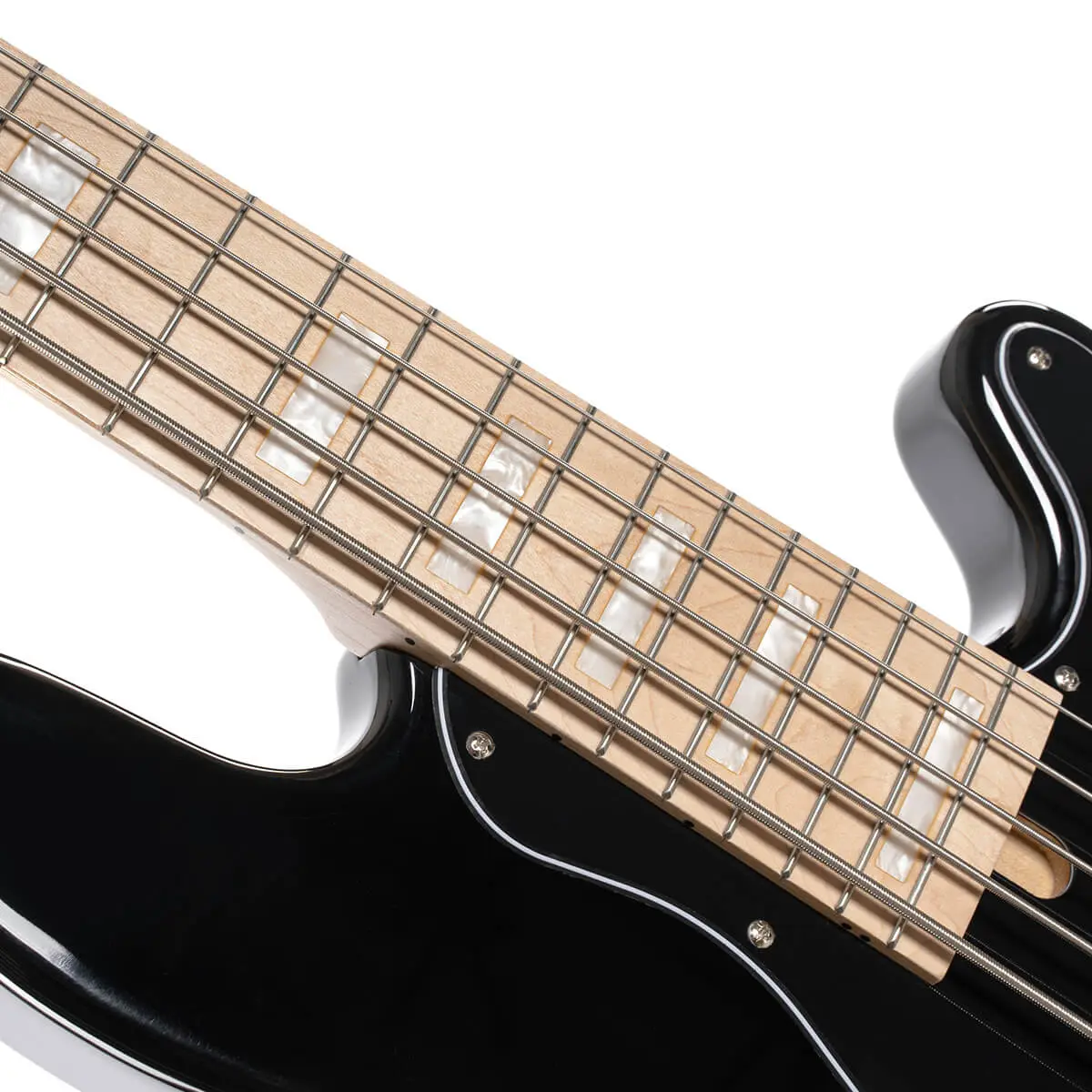 Cort Elrick NJS 5, Black w/case  Bass Guitar - Image 5