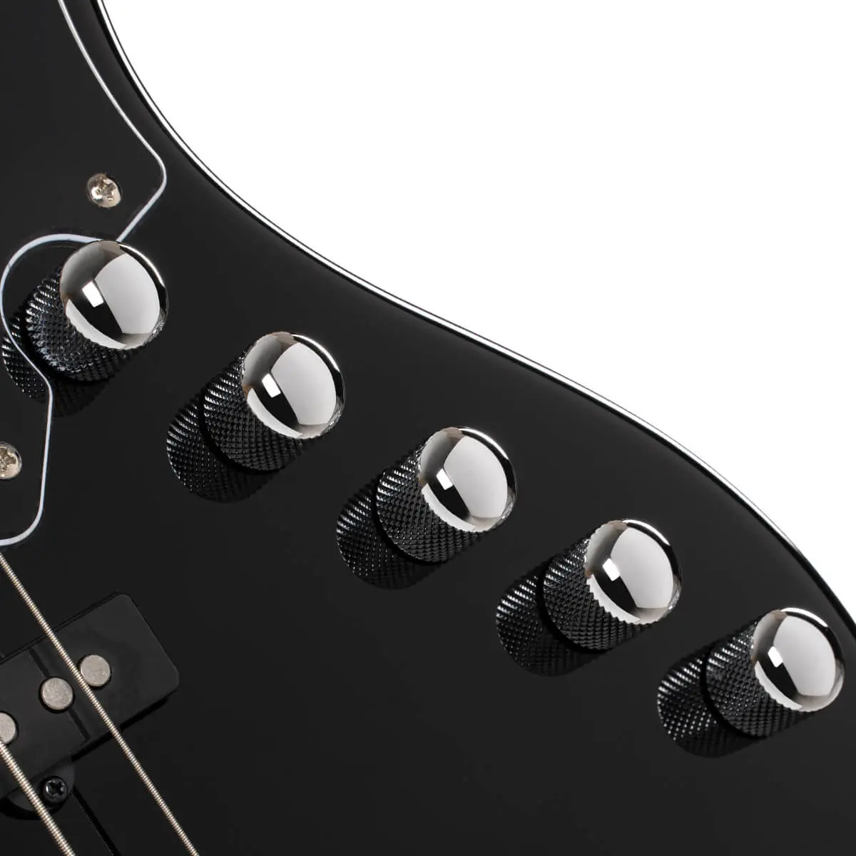 Cort Elrick NJS 5, Black w/case  Bass Guitar - Image 6