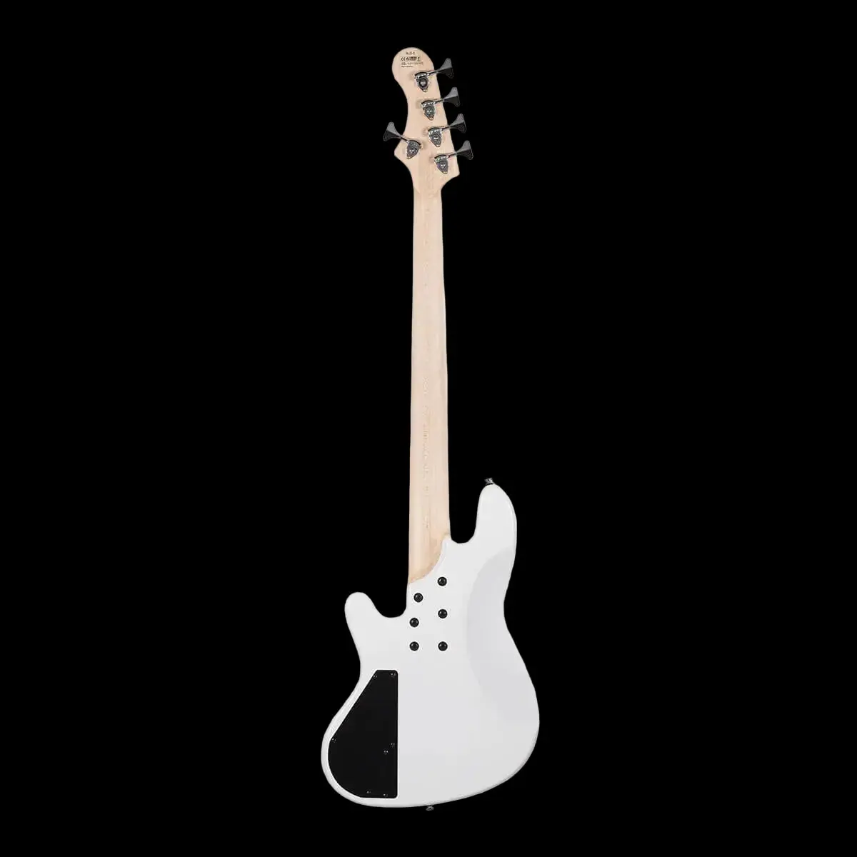 Cort Elrick NJS 5, White w/case  Bass Guitar - Image 2