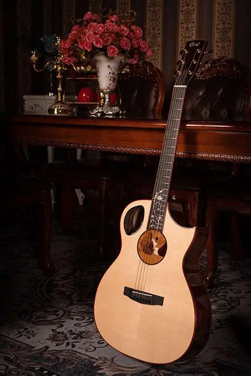 Cort Roselyn Redux Natural with Case - Image 5