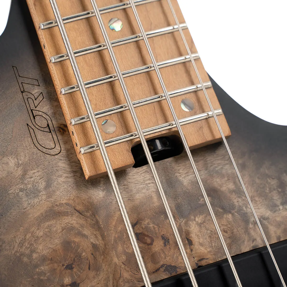 Cort Artisan Space 4 Star Dust Black w/bag  Bass Guitar - Image 5