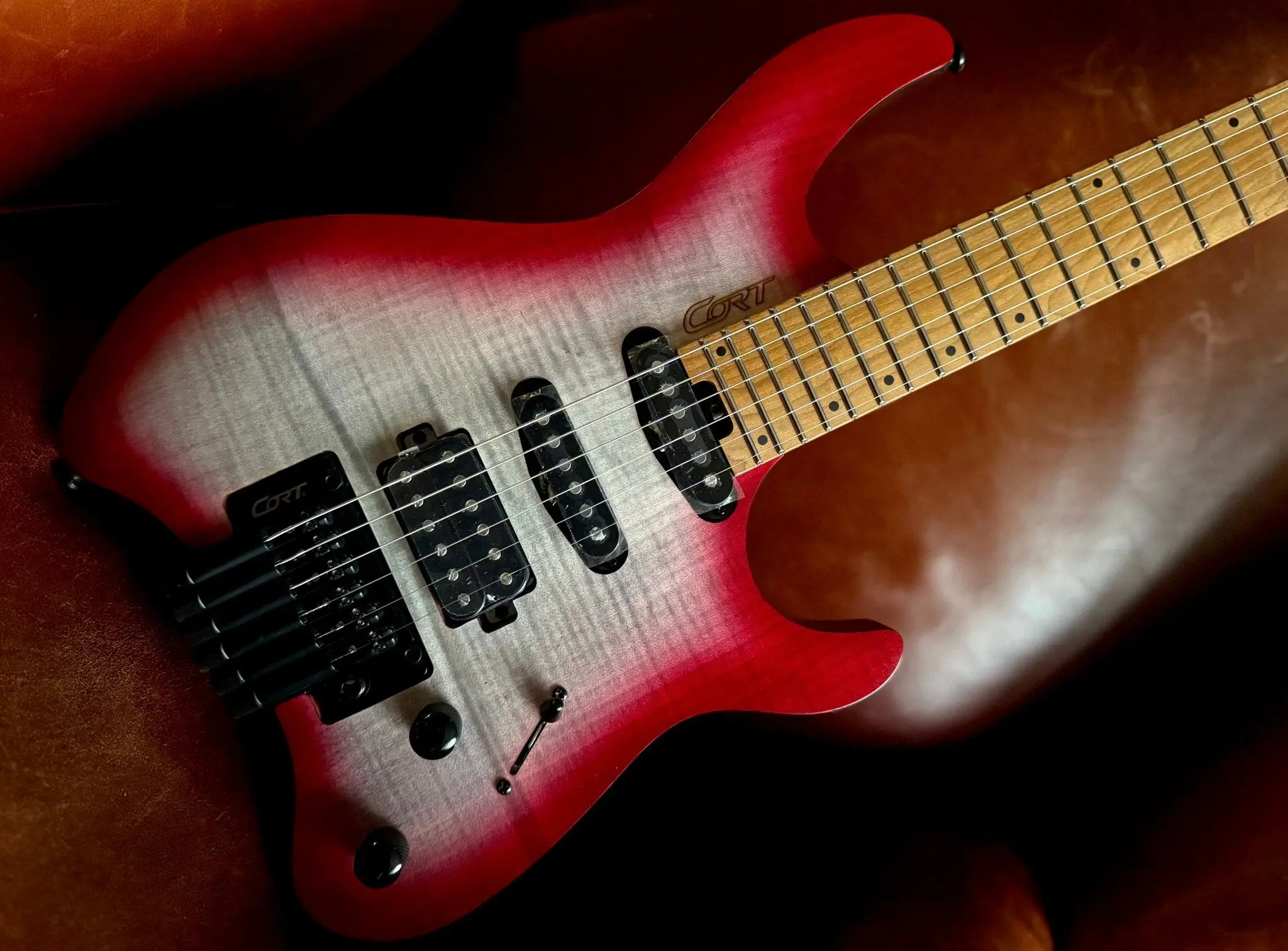 Cort Space G6TR SGLV Lava Electric Guitar With £225 Custom Pro Setup and Long Term Support - Image 13