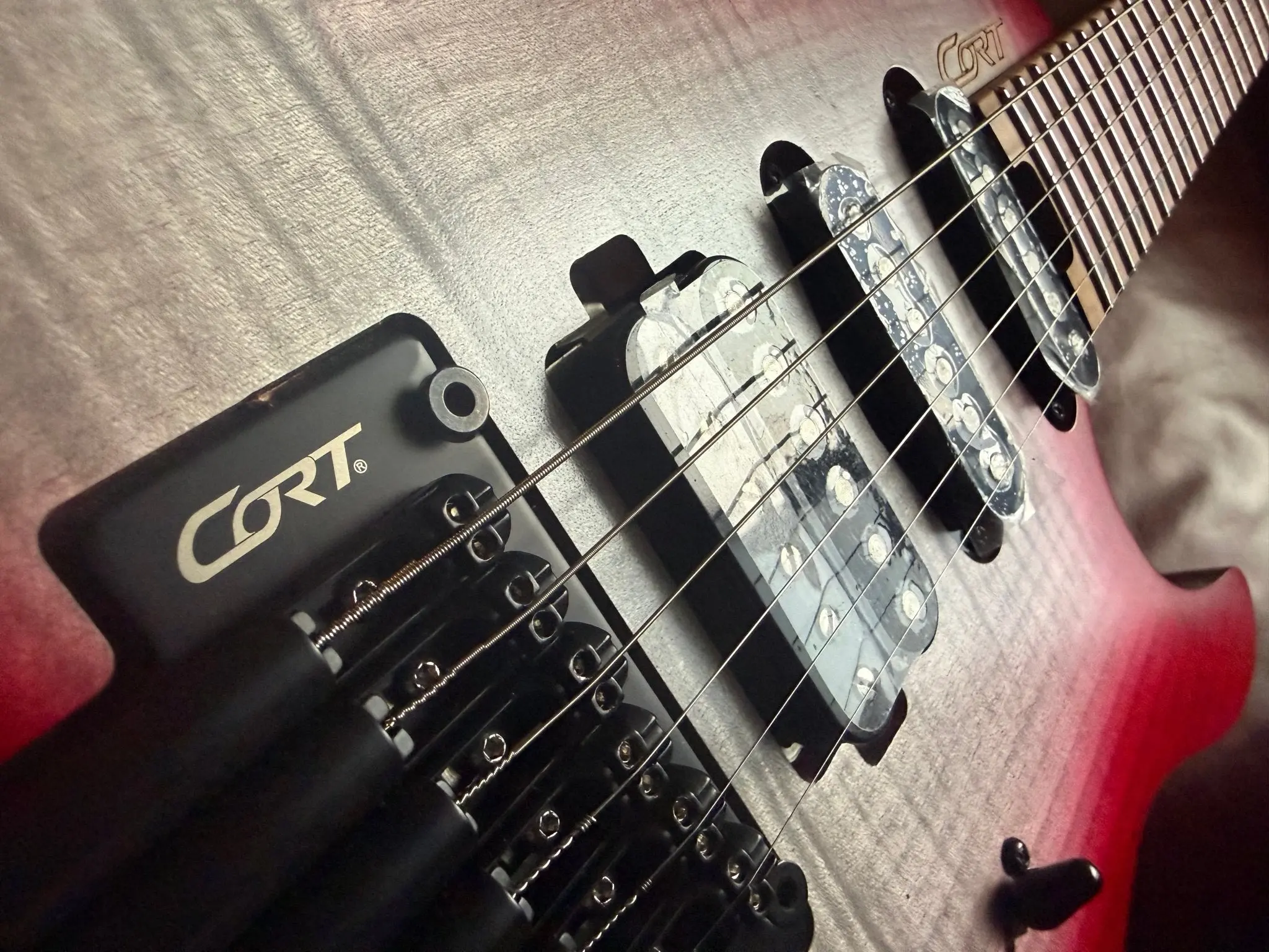 Cort Space G6TR SGLV Lava Electric Guitar With £225 Custom Pro Setup and Long Term Support - Image 15