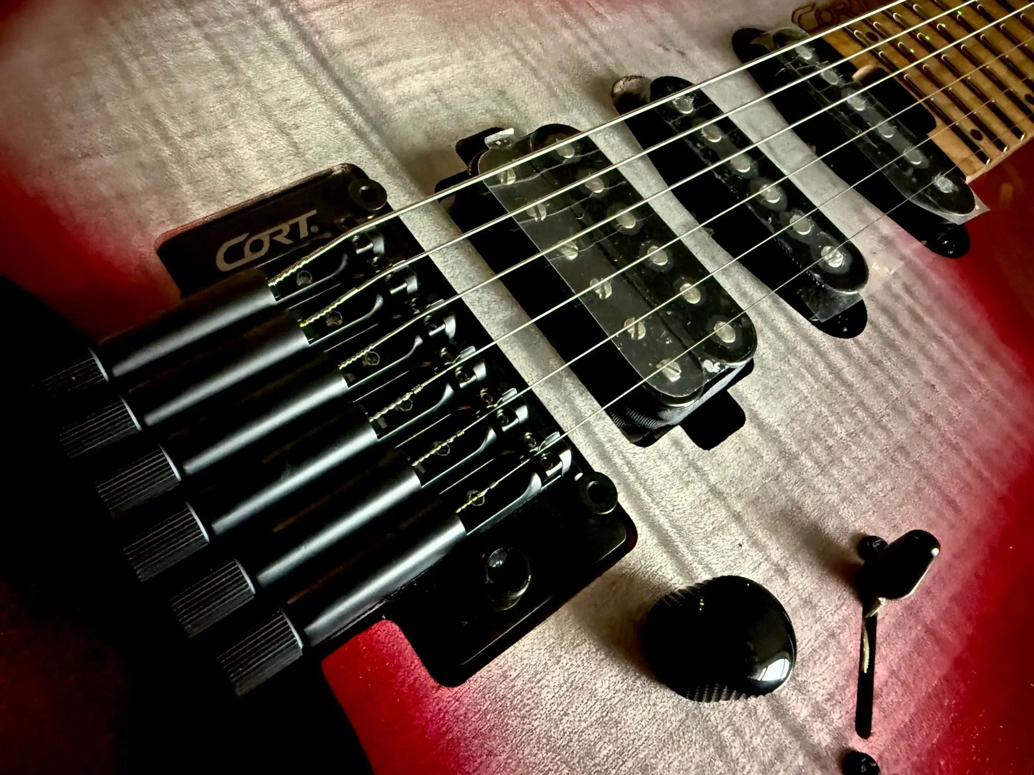 Cort Space G6TR SGLV Lava Electric Guitar With £225 Custom Pro Setup and Long Term Support - Image 16