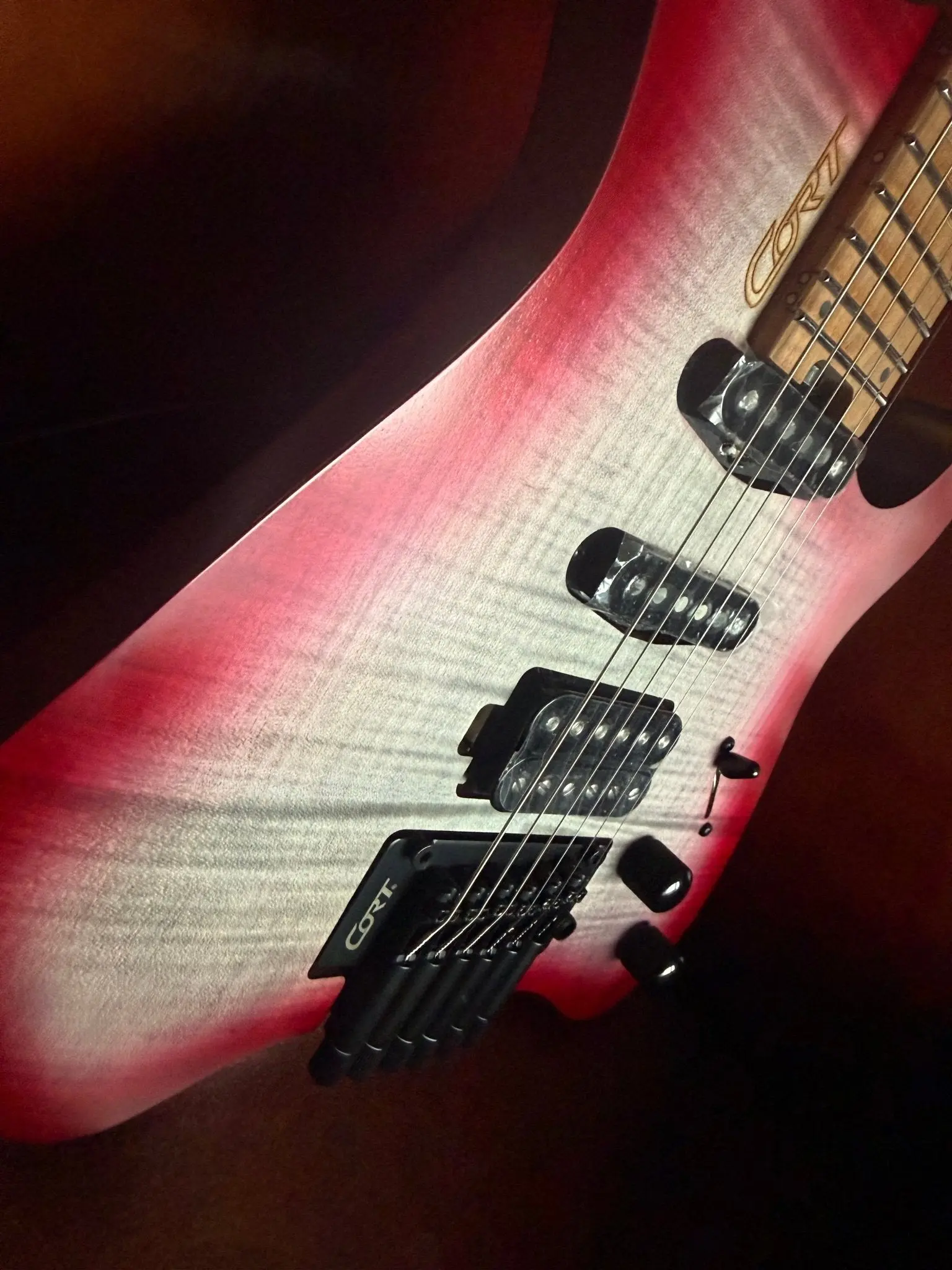 Cort Space G6TR SGLV Lava Electric Guitar With £225 Custom Pro Setup and Long Term Support - Image 20
