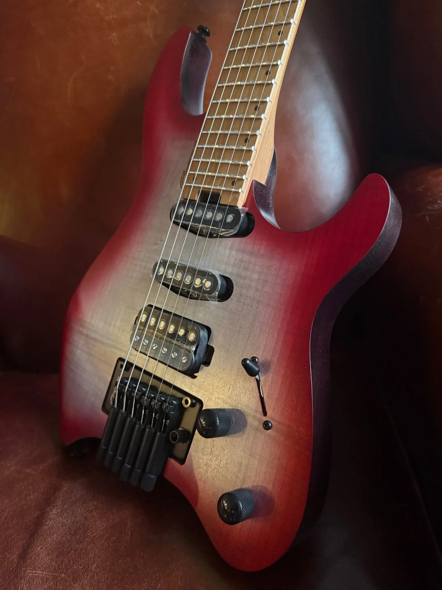 Cort Space G6TR SGLV Lava Electric Guitar With £225 Custom Pro Setup and Long Term Support - Image 25