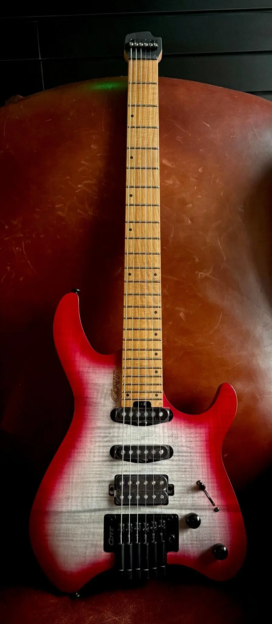 Cort Space G6TR SGLV Lava Electric Guitar With £225 Custom Pro Setup and Long Term Support - Image 3