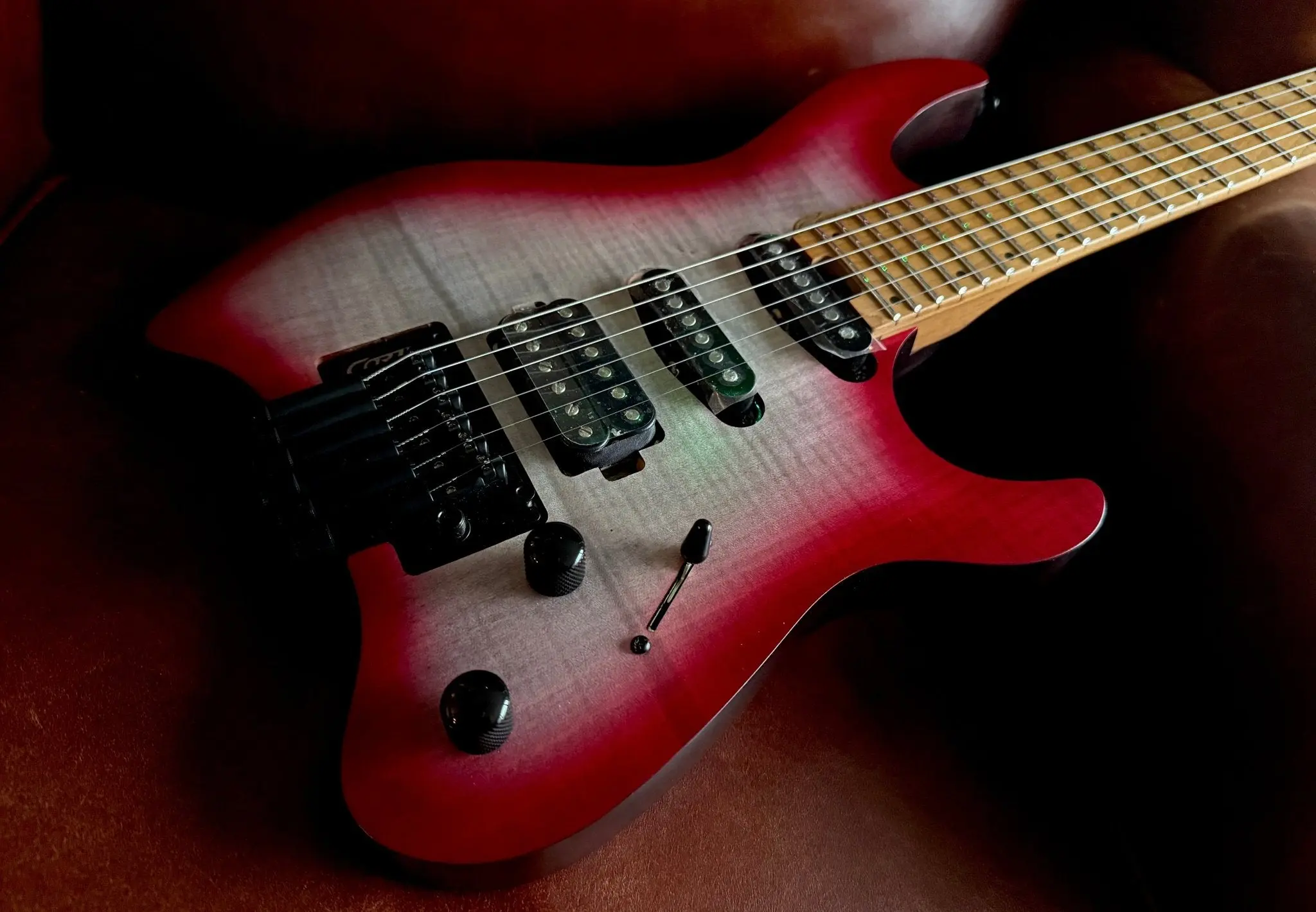 Cort Space G6TR SGLV Lava Electric Guitar With £225 Custom Pro Setup and Long Term Support - Image 7