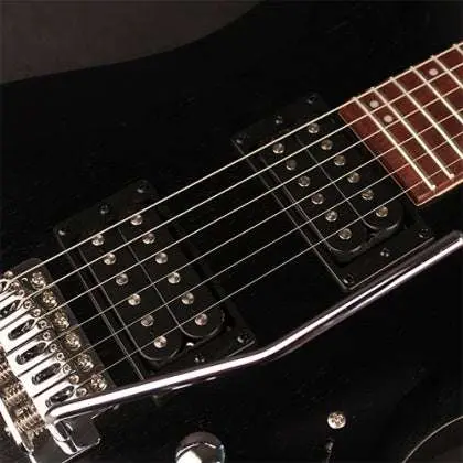 Cort X100 Open Pore Black Electric Guitar - Image 7