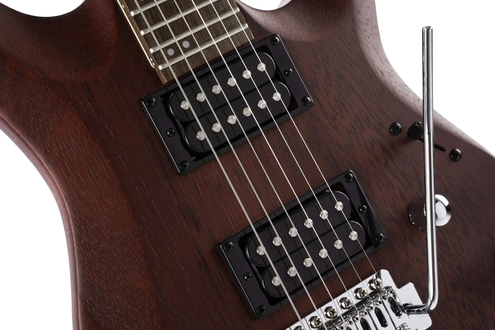 Cort X100 Open Pore Black Cherry Electric Guitar - Image 12