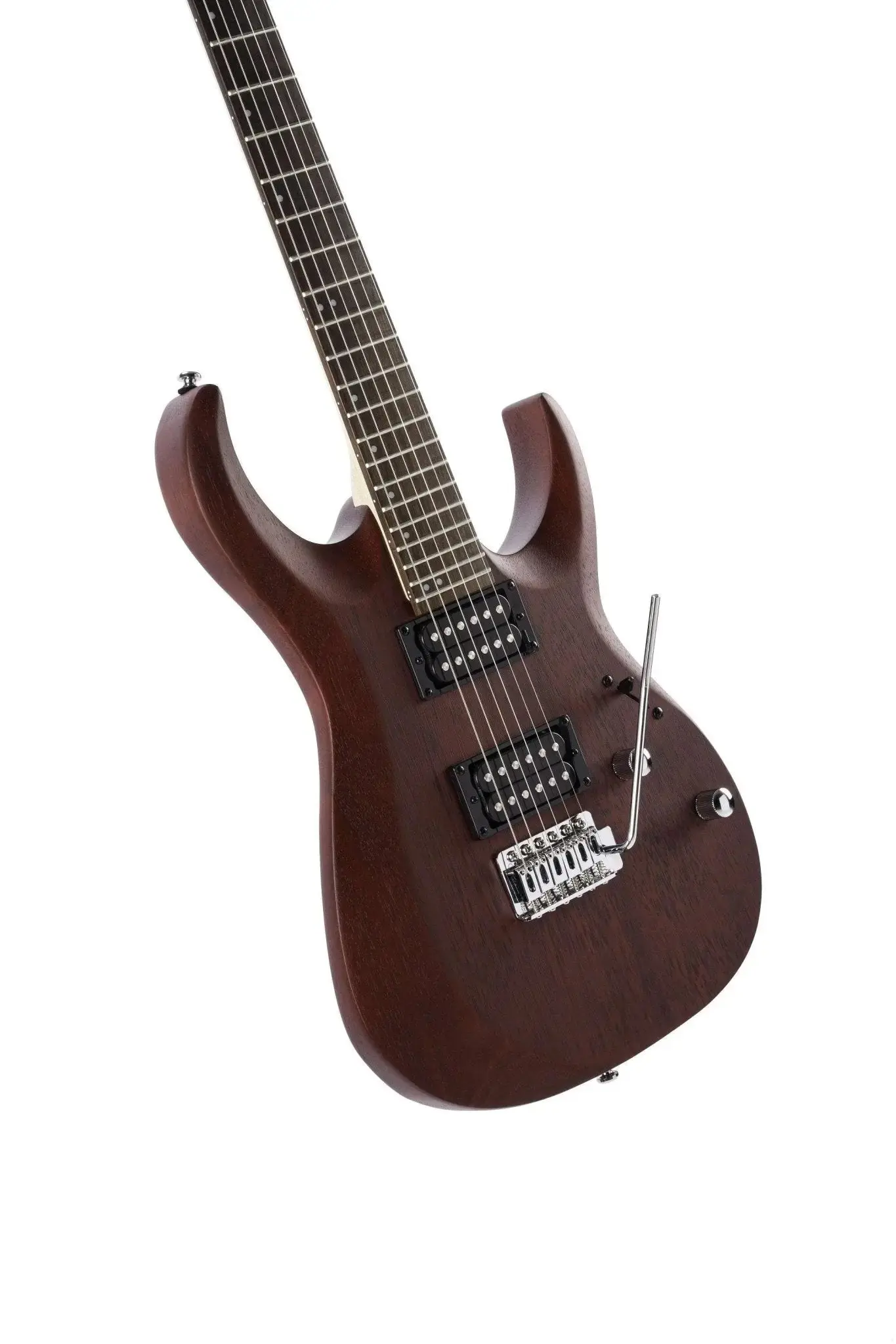Cort X100 Open Pore Black Cherry Electric Guitar - Image 13