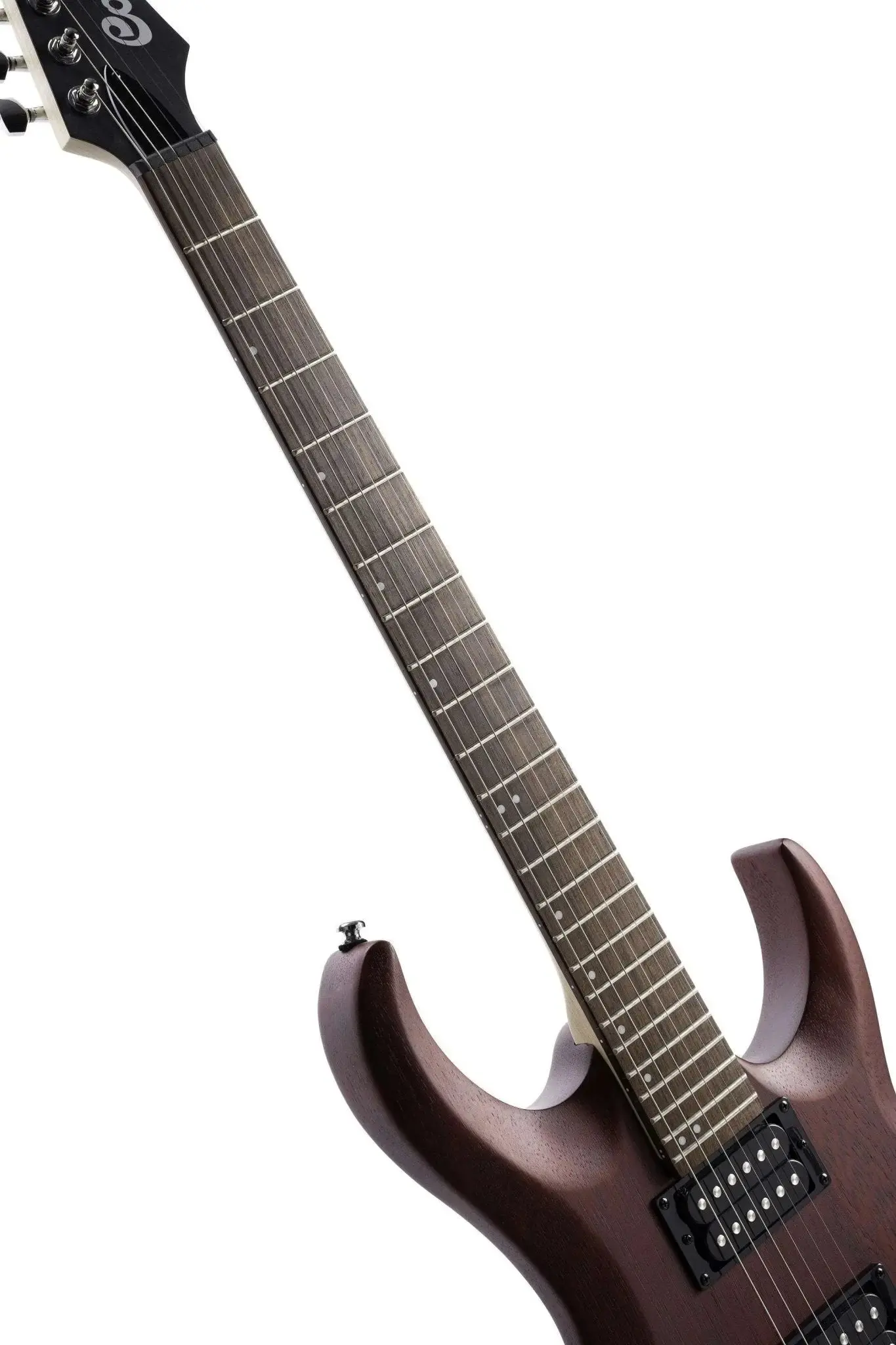 Cort X100 Open Pore Black Cherry Electric Guitar - Image 15