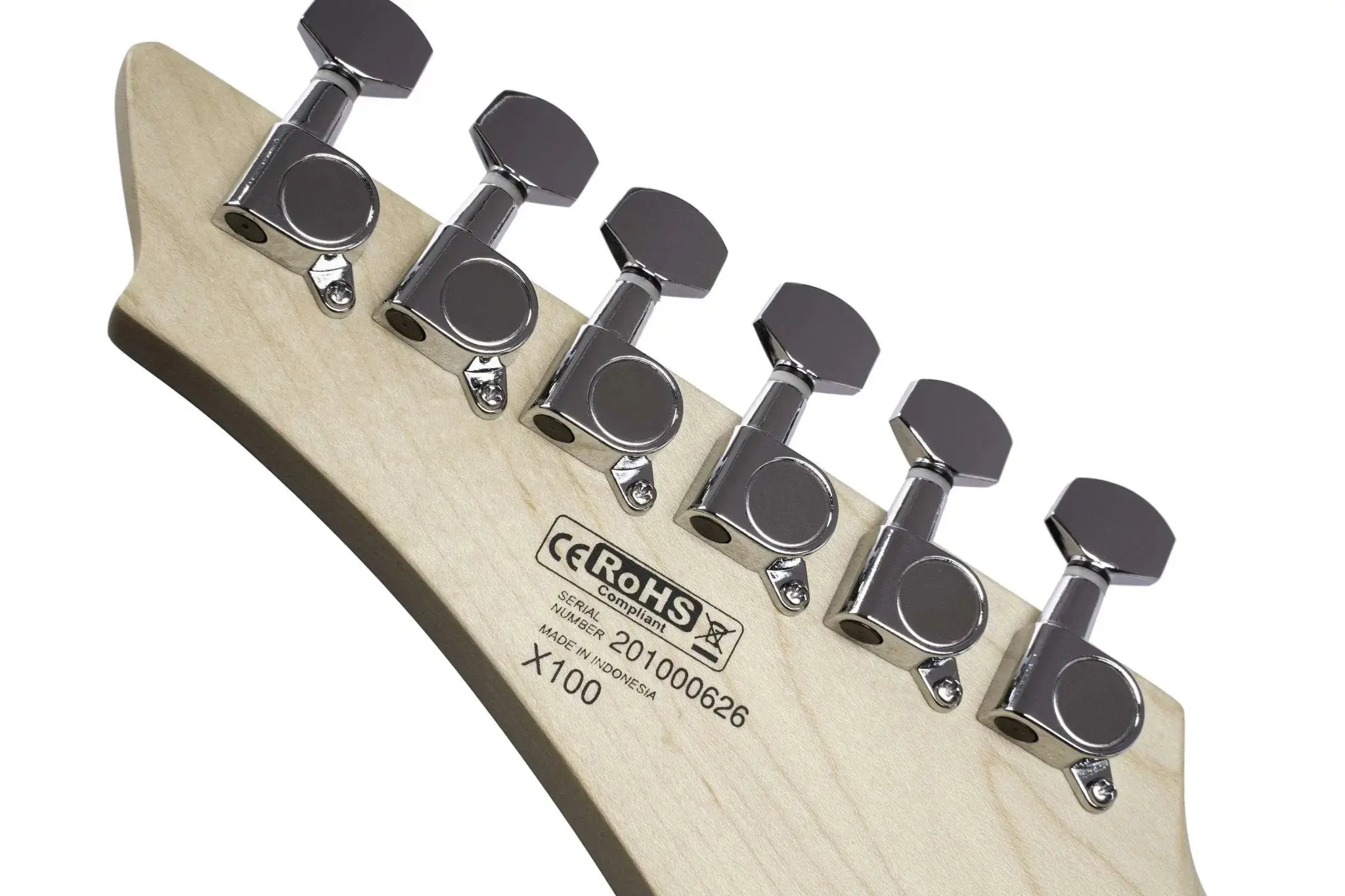 Cort X100 Open Pore Black Cherry Electric Guitar - Image 18