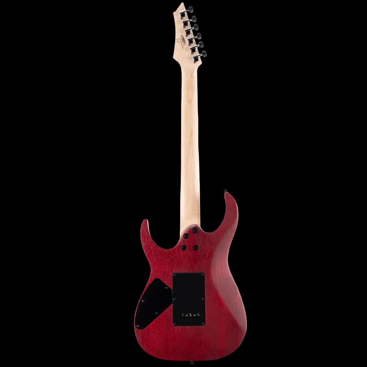 Cort X100 Open Pore Black Cherry Electric Guitar - Image 2