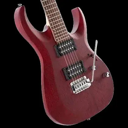 Cort X100 Open Pore Blackcherry Burst Electric Guitar - Image 2