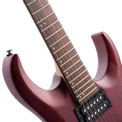 Cort X100 Open Pore Blackcherry Burst Electric Guitar - Image 7