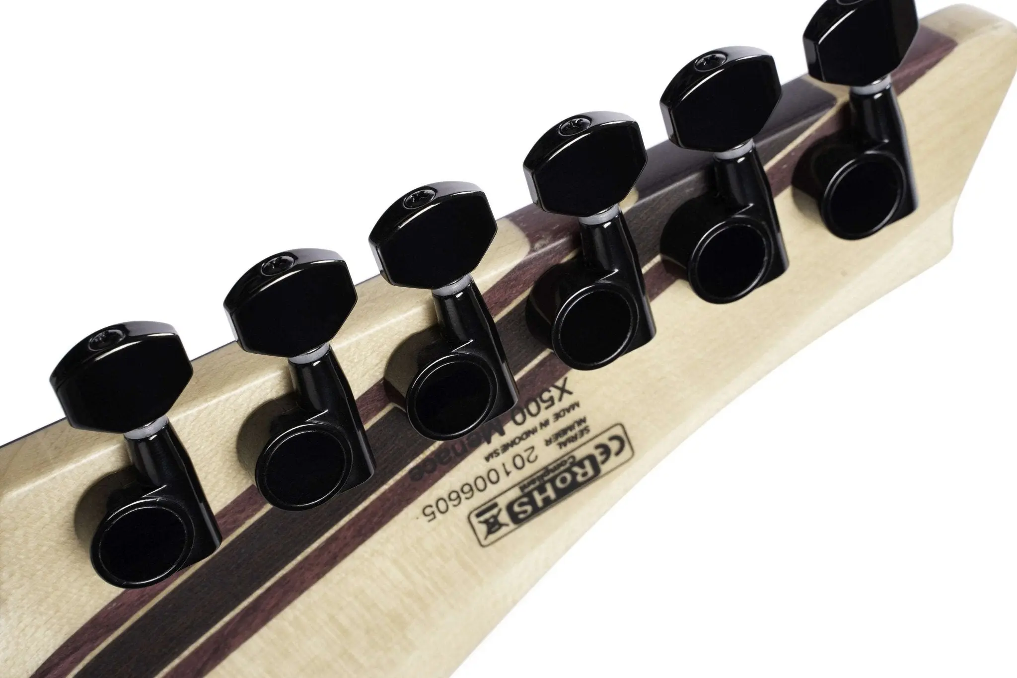 Cort X500 Menace Black Satin Electric Guitar - Image 16
