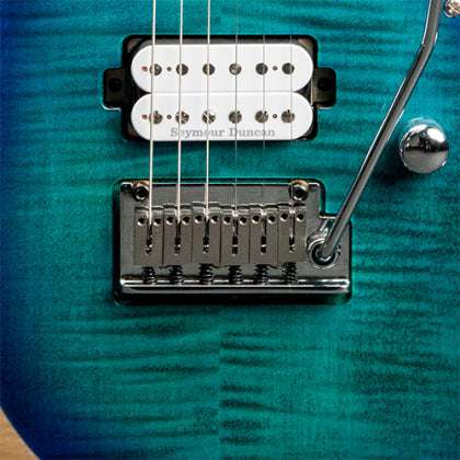 Cort X700 Duality II w/bag Polar Ice Burst Electric Guitar - Image 12