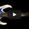 Cort X700 Duality II w/bag Polar Ice Burst Electric Guitar - Image 3