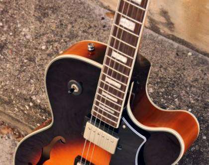 Cort Yorktown Hollowbody w/Bag Tobacco Burst - Image 5