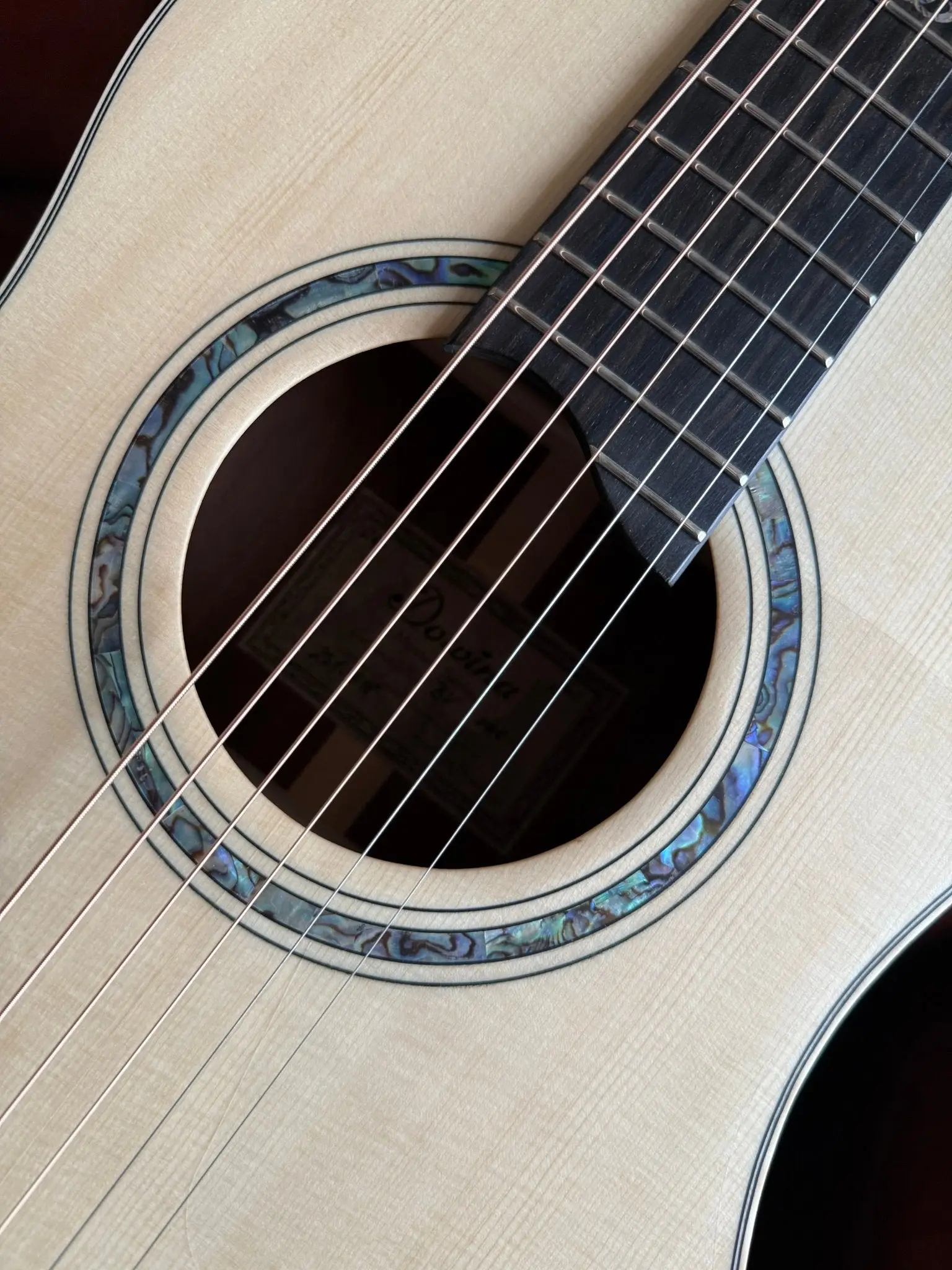 Dowina Granadillo Swiss Moon Spruce BV Acoustic Guitar - Image 10