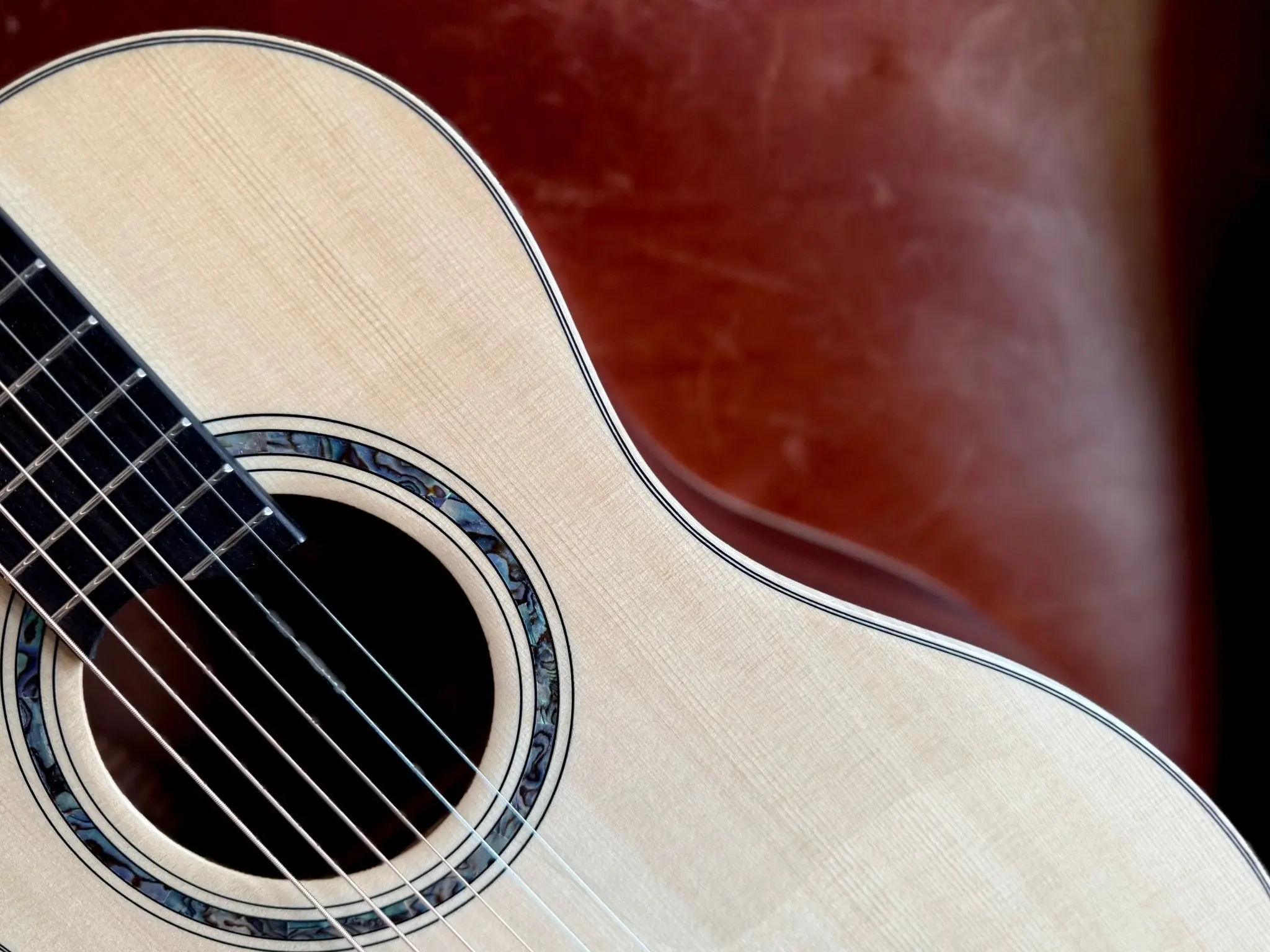 Dowina Granadillo Swiss Moon Spruce BV Acoustic Guitar - Image 3