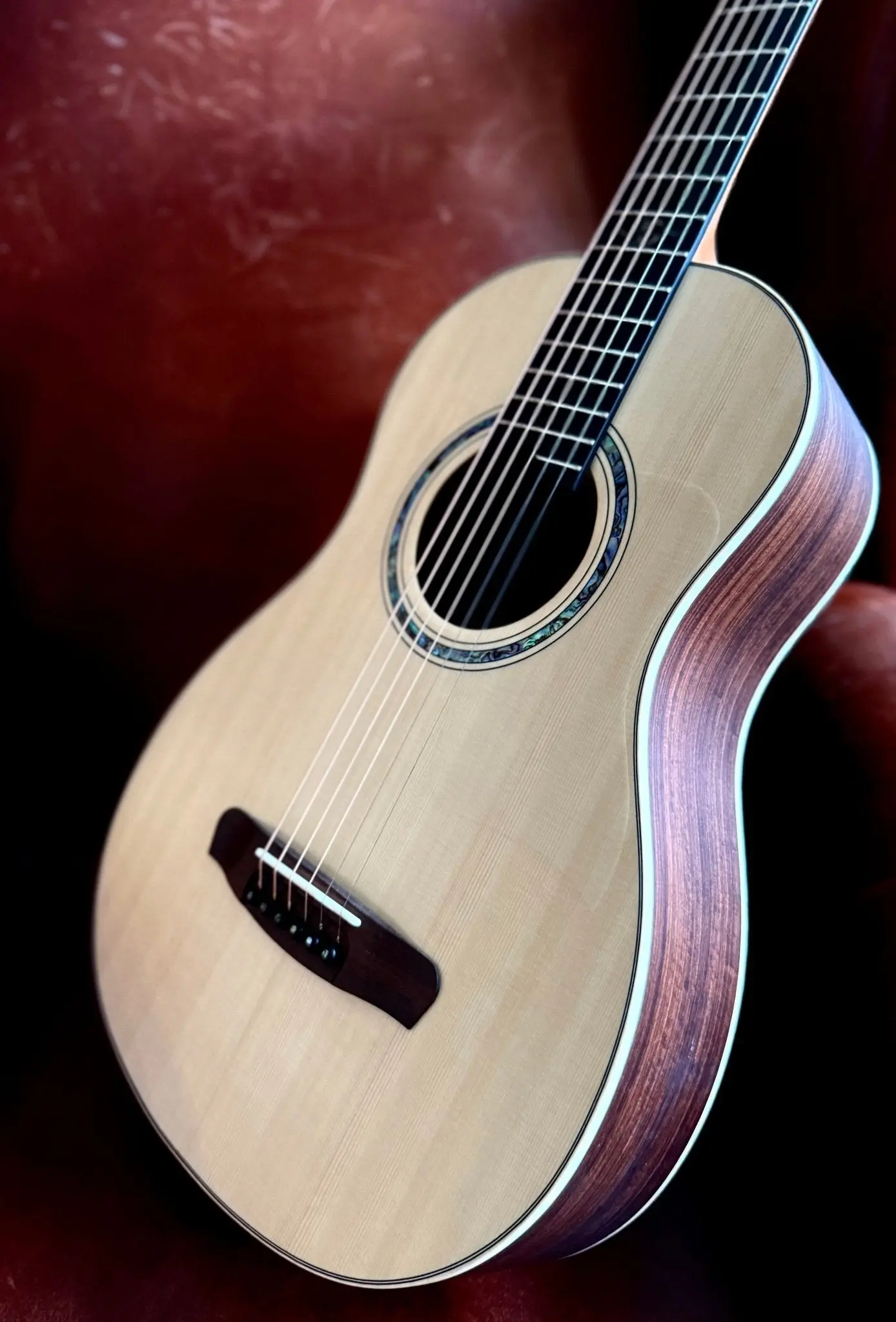 Dowina Granadillo Swiss Moon Spruce BV Acoustic Guitar - Image 5