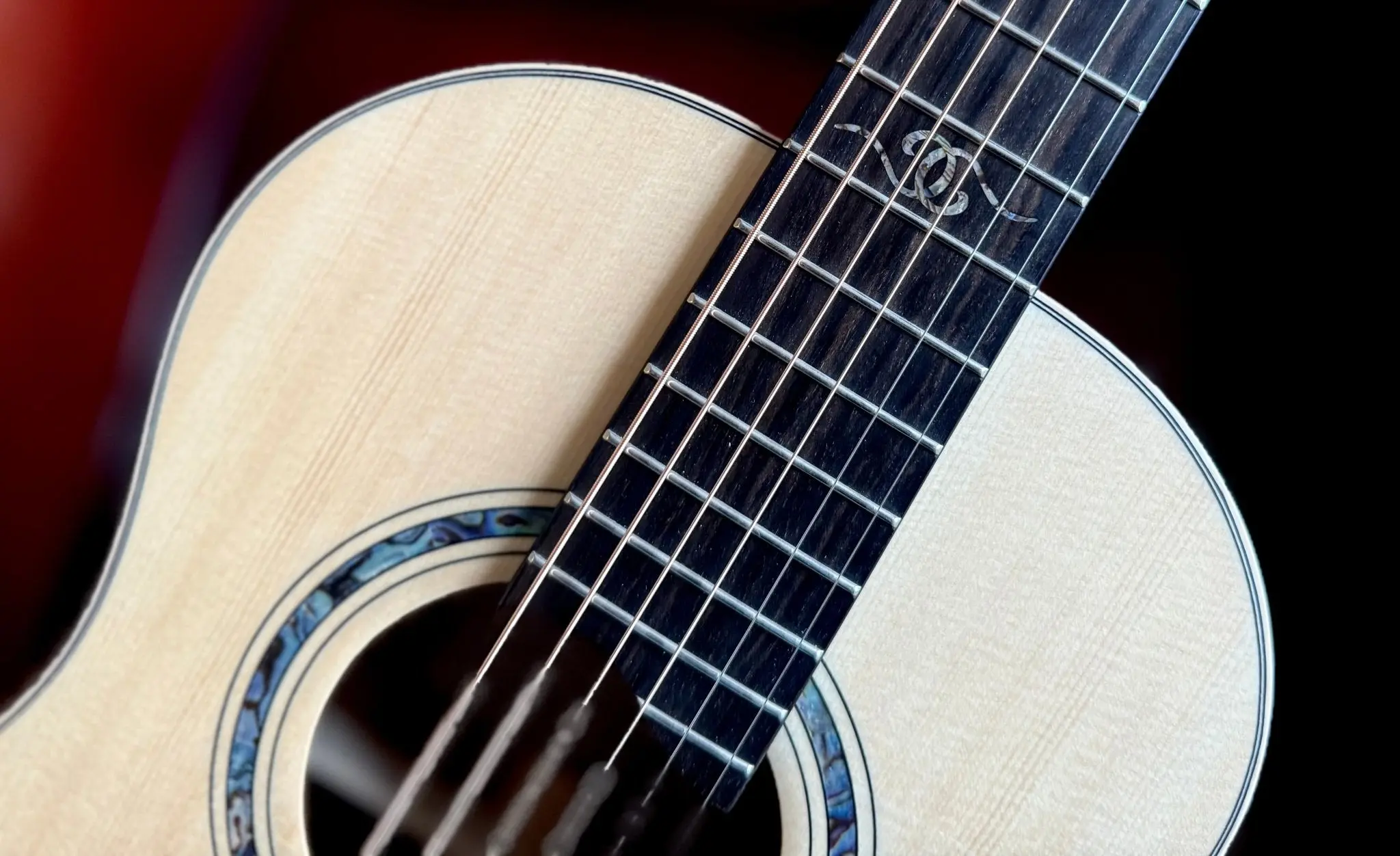 Dowina Granadillo Swiss Moon Spruce BV Acoustic Guitar - Image 6