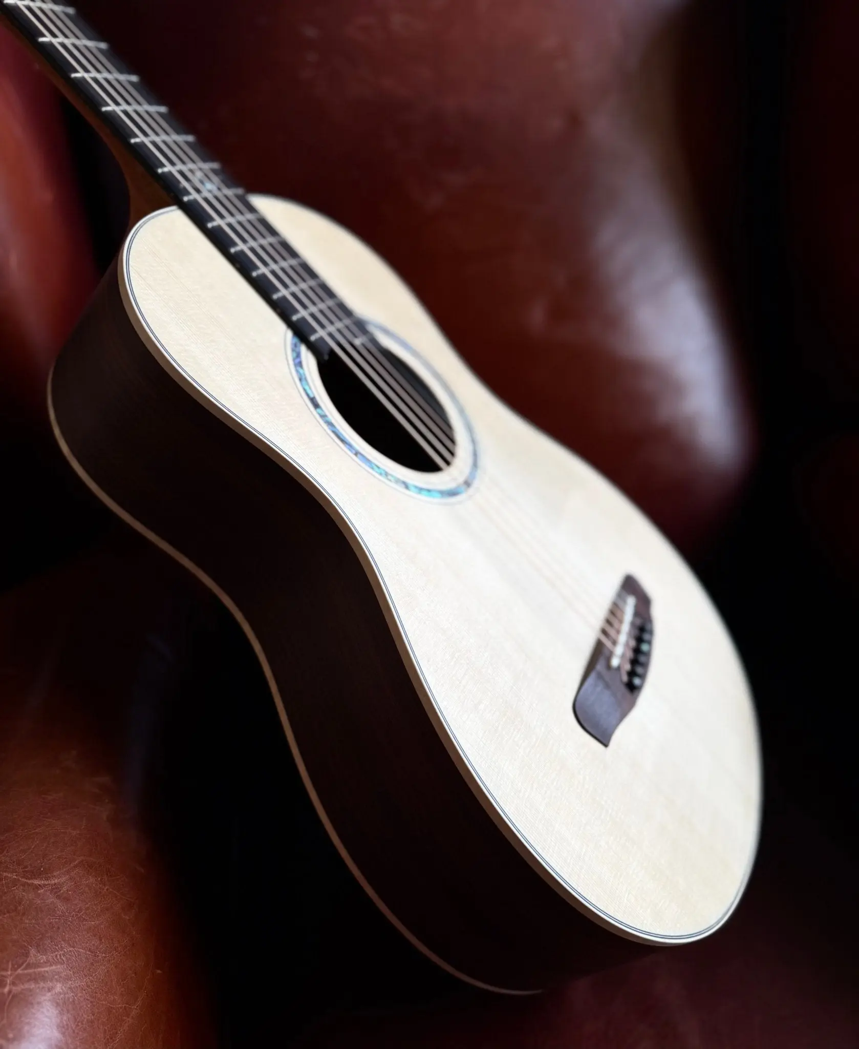 Dowina Granadillo Swiss Moon Spruce BV Acoustic Guitar - Image 9