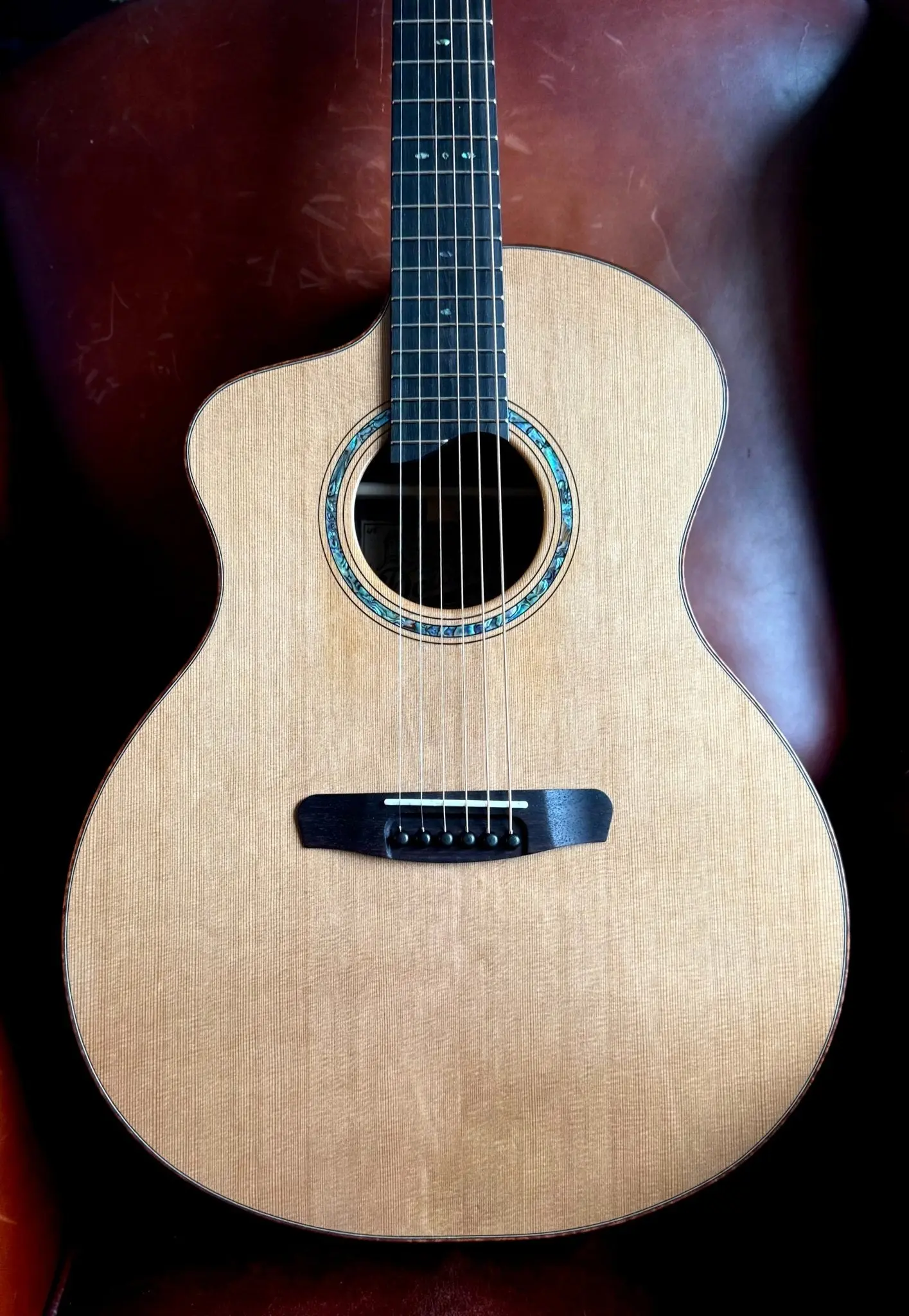 Dowina RoNY New York Rosewood GAC Custom Cedar Top Left Handed.  Boutique Guitars At Their Finest! - Image 16