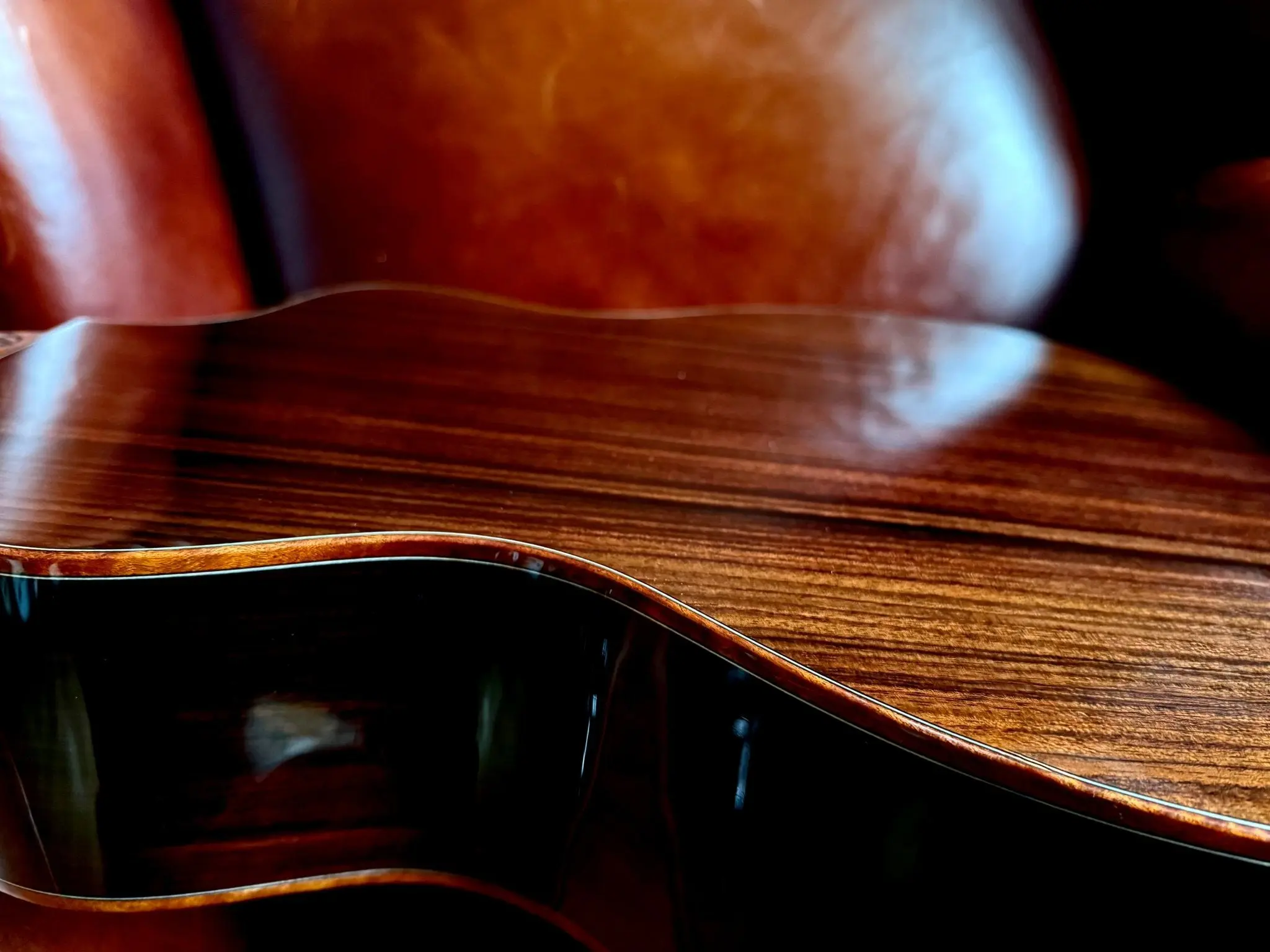 Dowina RoNY New York Rosewood GAC Custom Cedar Top Left Handed.  Boutique Guitars At Their Finest! - Image 23