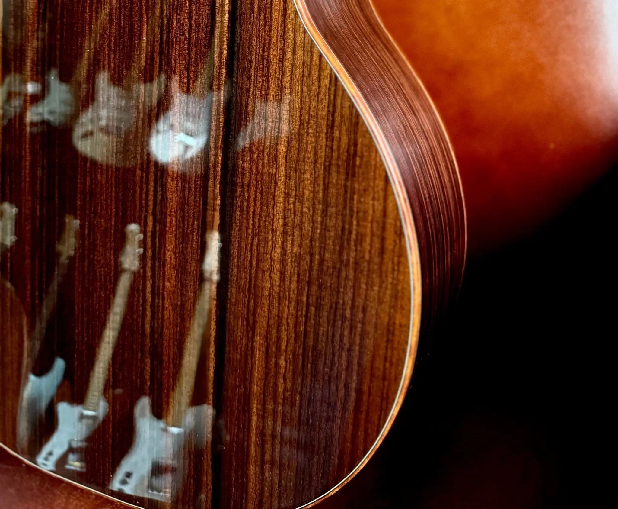 Dowina RoNY New York Rosewood GAC Custom Cedar Top Left Handed.  Boutique Guitars At Their Finest! - Image 9