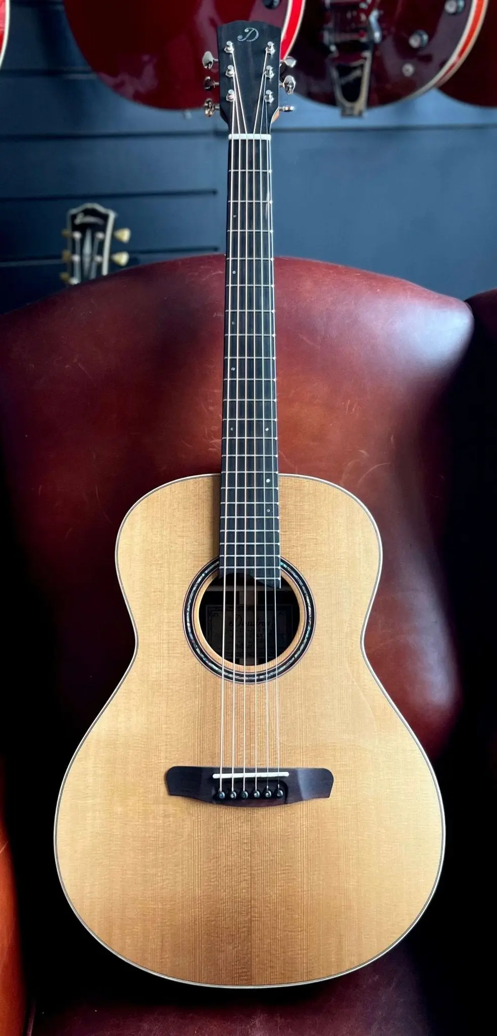 Dowina Rosewood OMG TSWS Deluxe OM Body Acoustic Guitar - Image 9