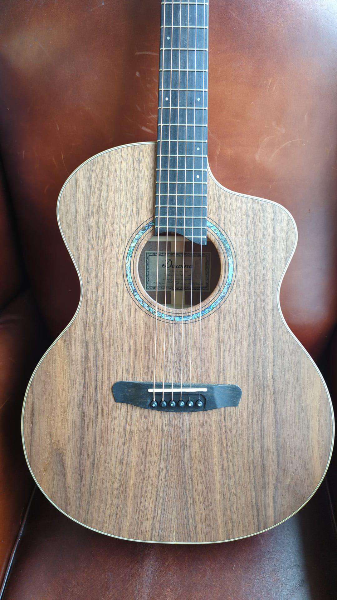 Dowina Walnut Tribute GAC Acoustic Guitar - Image 41