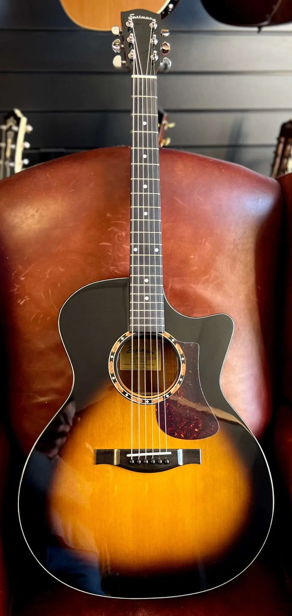 Eastman AC122-2CE-DLX-SB  (Price inc. Custom Pro Setup Package) - Image 17