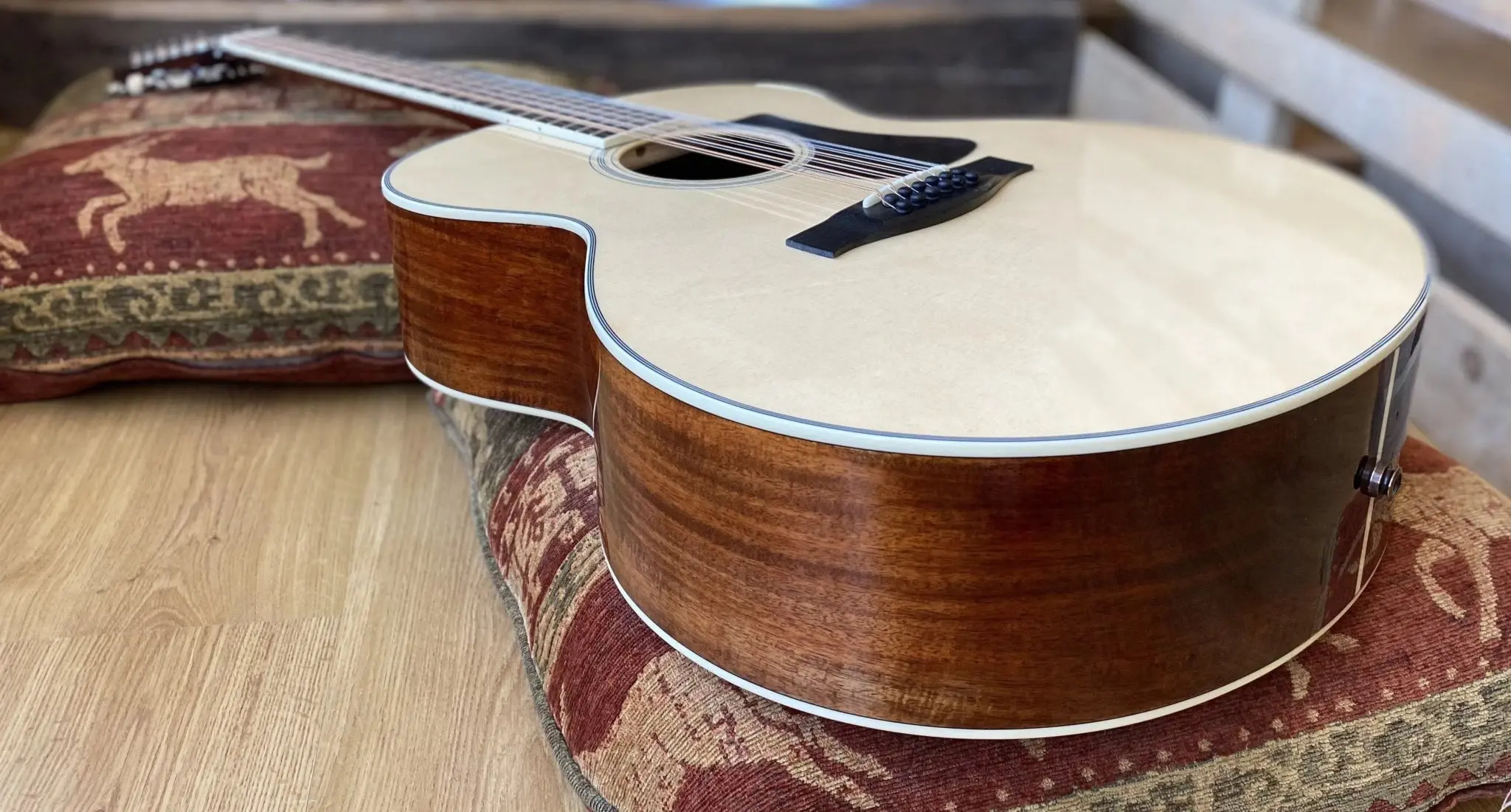 Eastman AC330-12E Jumbo 12 string  (Price inc. Custom Pro Setup Package) - Image 7