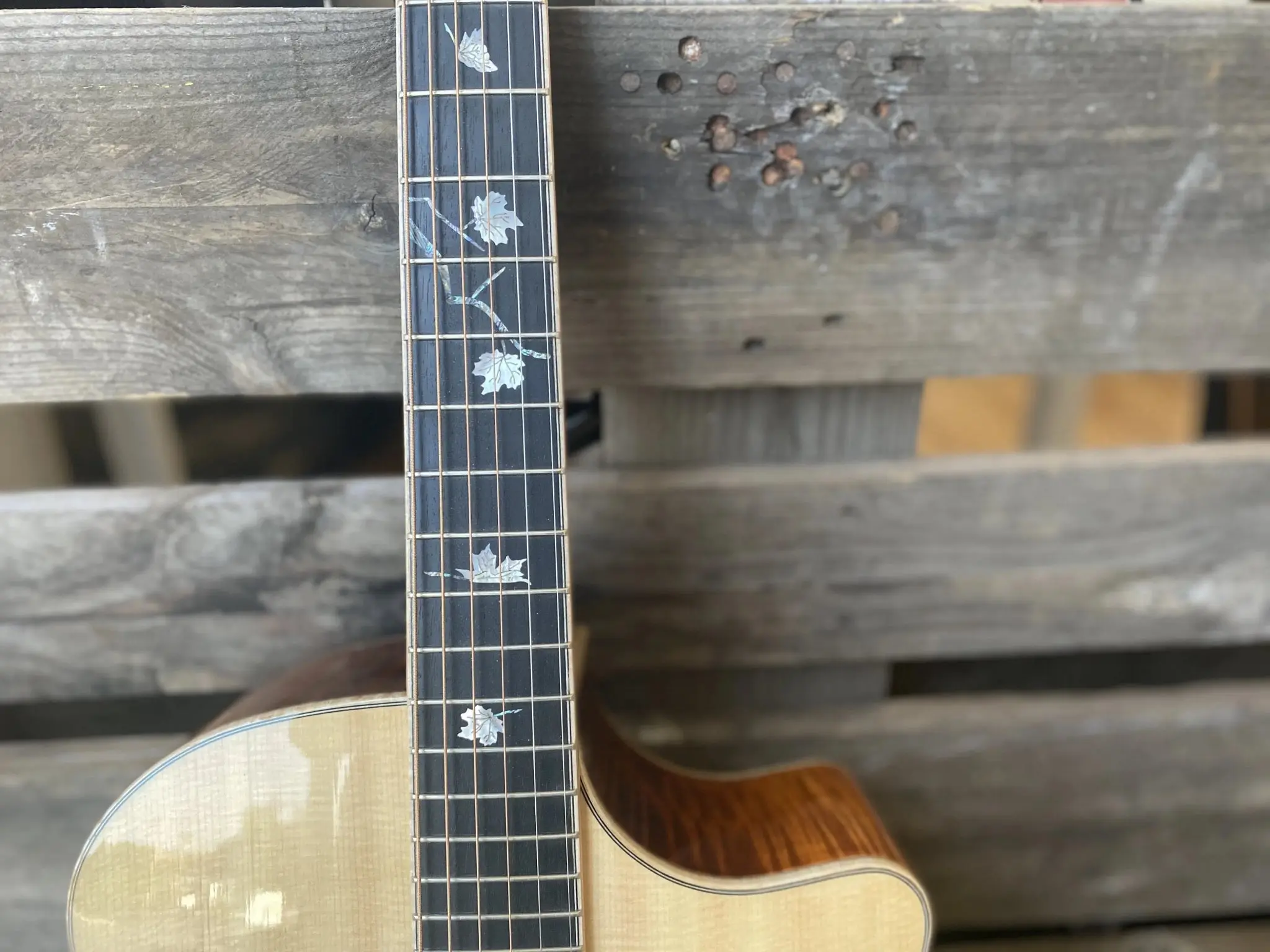 Eastman AC622CE Grand Auditorium w/ cutaway  (Price inc. Custom Pro Setup Package) - Image 10