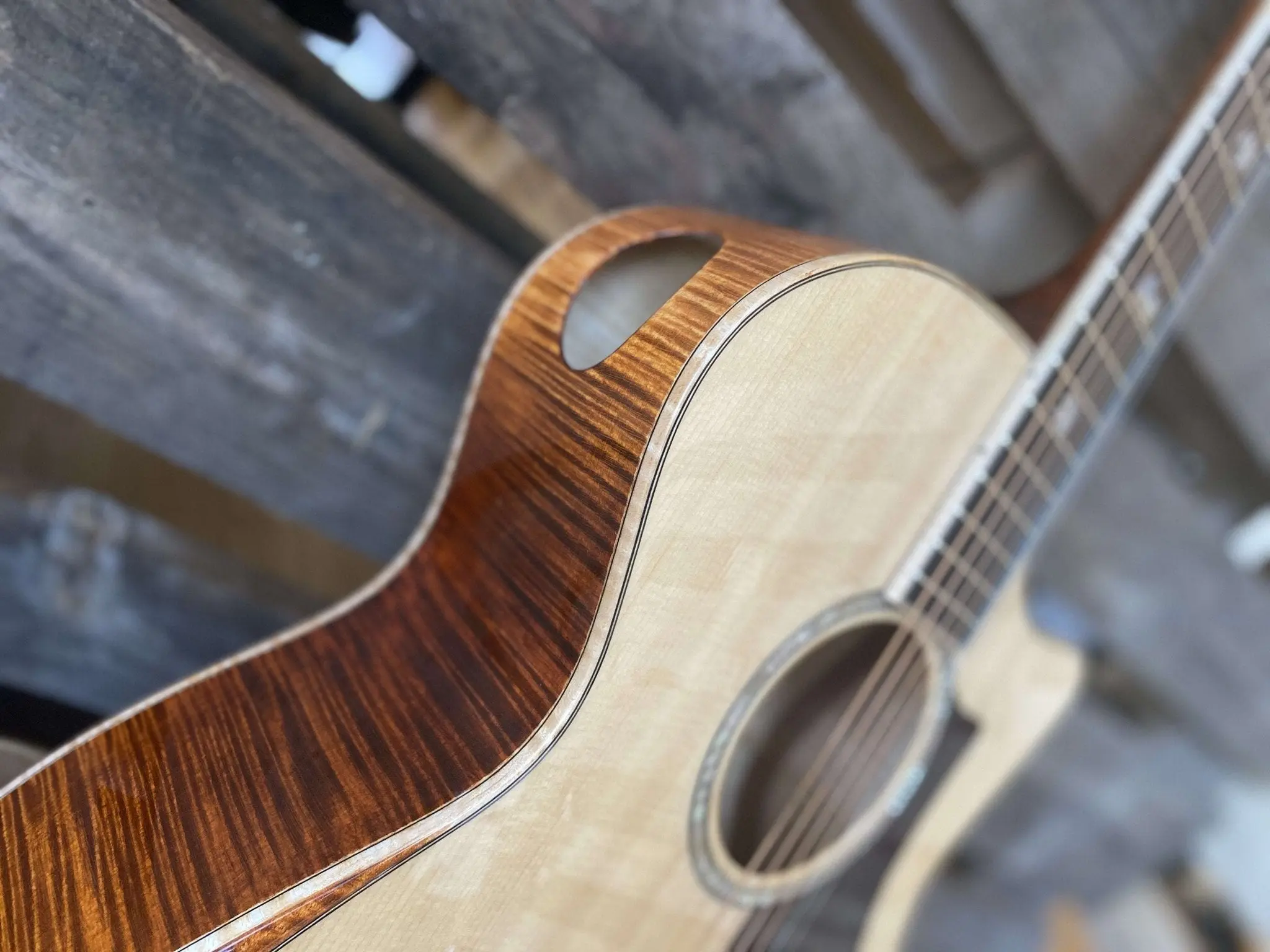 Eastman AC622CE Grand Auditorium w/ cutaway  (Price inc. Custom Pro Setup Package) - Image 14