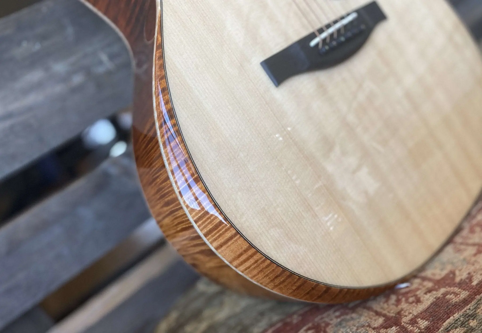 Eastman AC622CE Grand Auditorium w/ cutaway  (Price inc. Custom Pro Setup Package) - Image 15