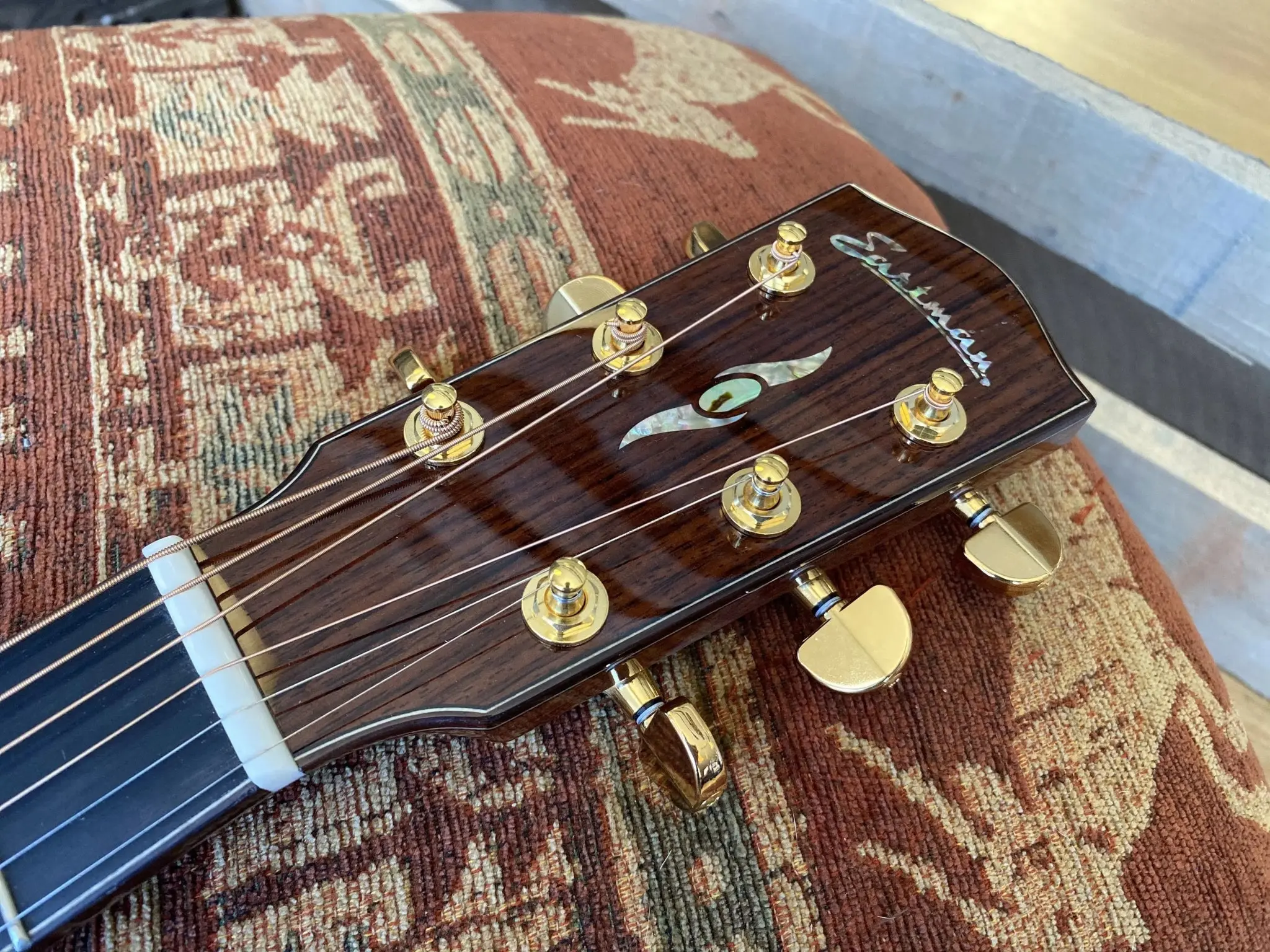 Eastman AC722CE Grand Auditorium w/ cutaway  (Price inc. Custom Pro Setup Package) - Image 11