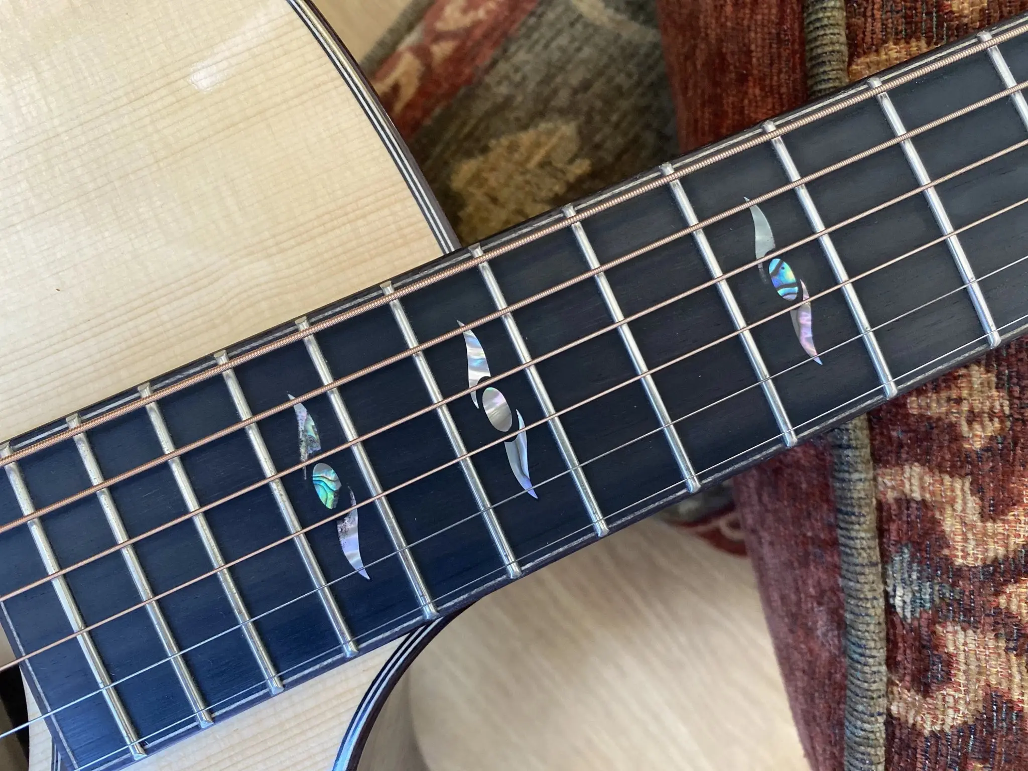 Eastman AC722CE Grand Auditorium w/ cutaway  (Price inc. Custom Pro Setup Package) - Image 9
