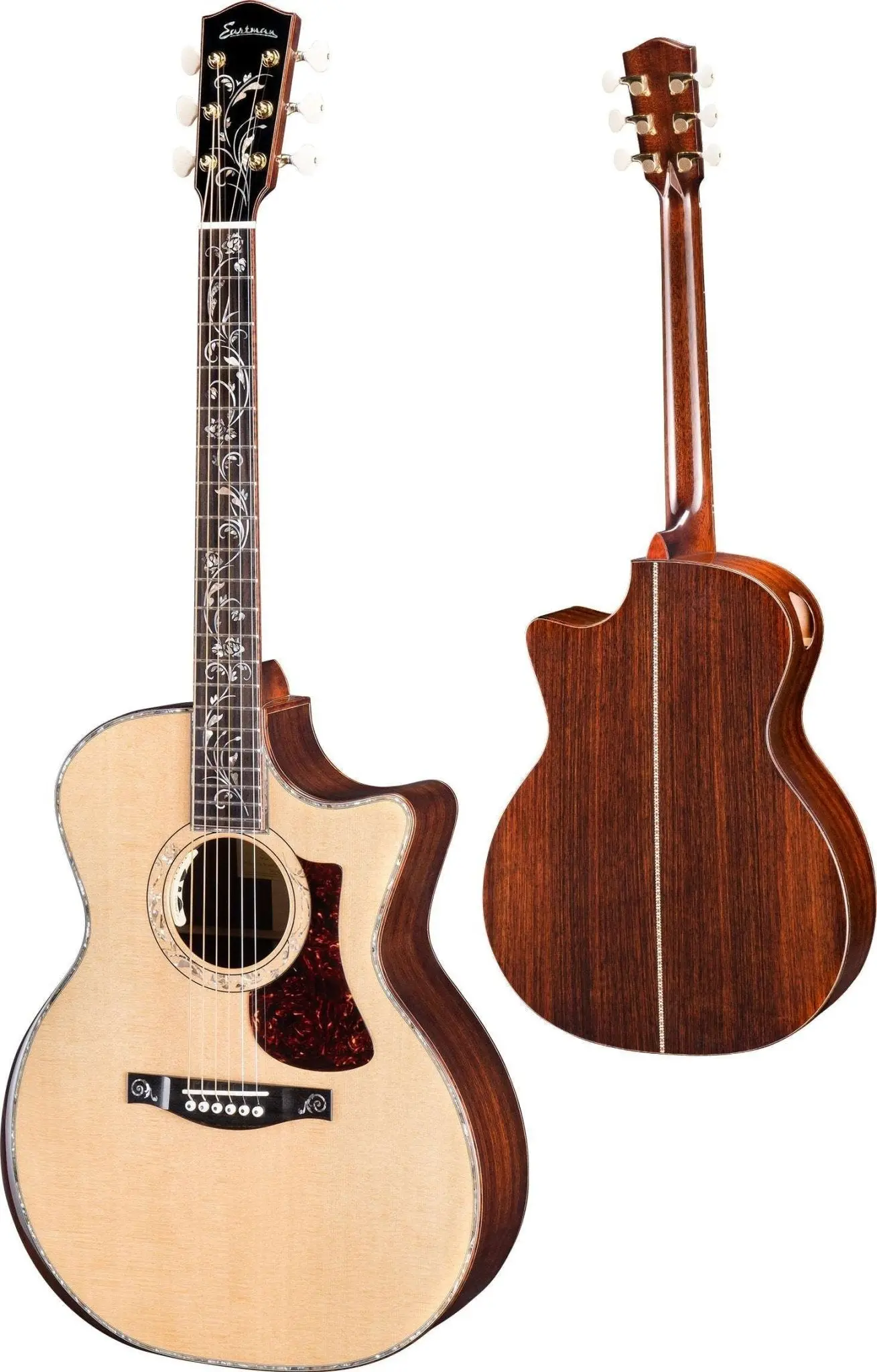 Eastman AC922CE Electro Acoustic Guitar  (Price inc. Custom Pro Setup Package) - Image 6