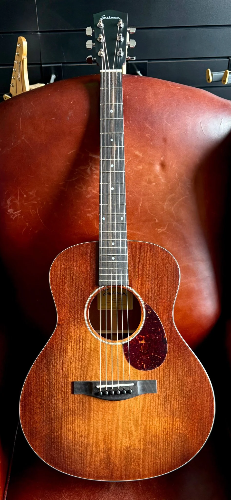 Eastman ACTG-1 (Custom Pro Exclusive) All Solid Acoustic Travel Guitar In Classic Finish - Image 17