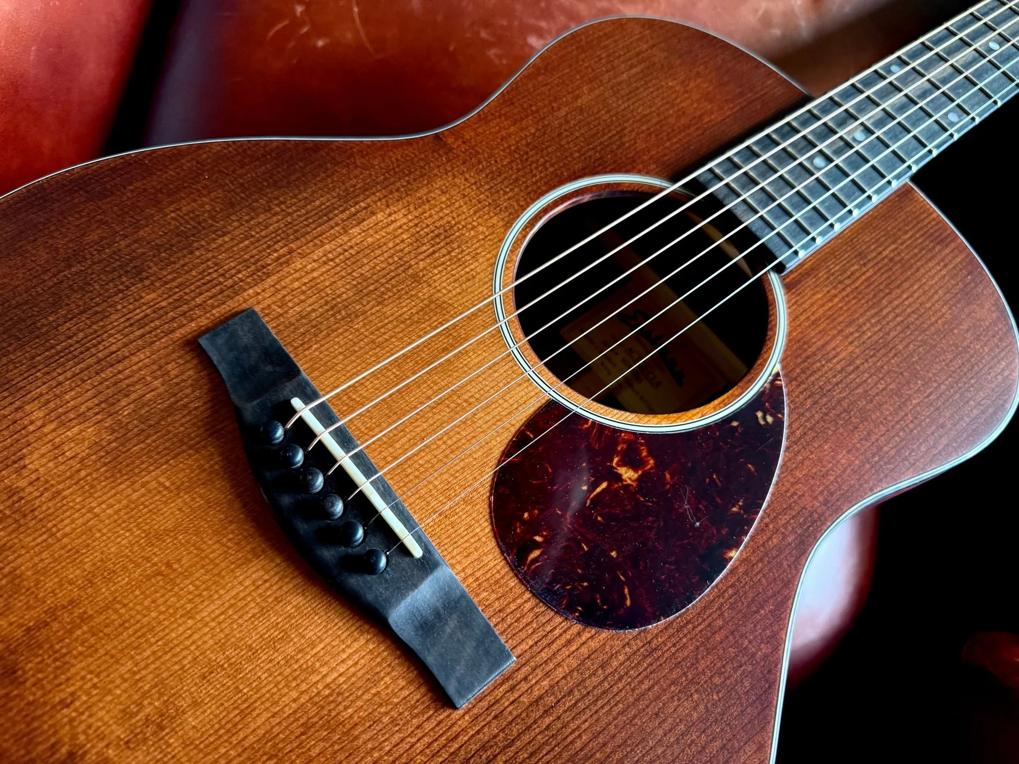 Eastman ACTG-1 (Custom Pro Exclusive) All Solid Acoustic Travel Guitar In Classic Finish - Image 4