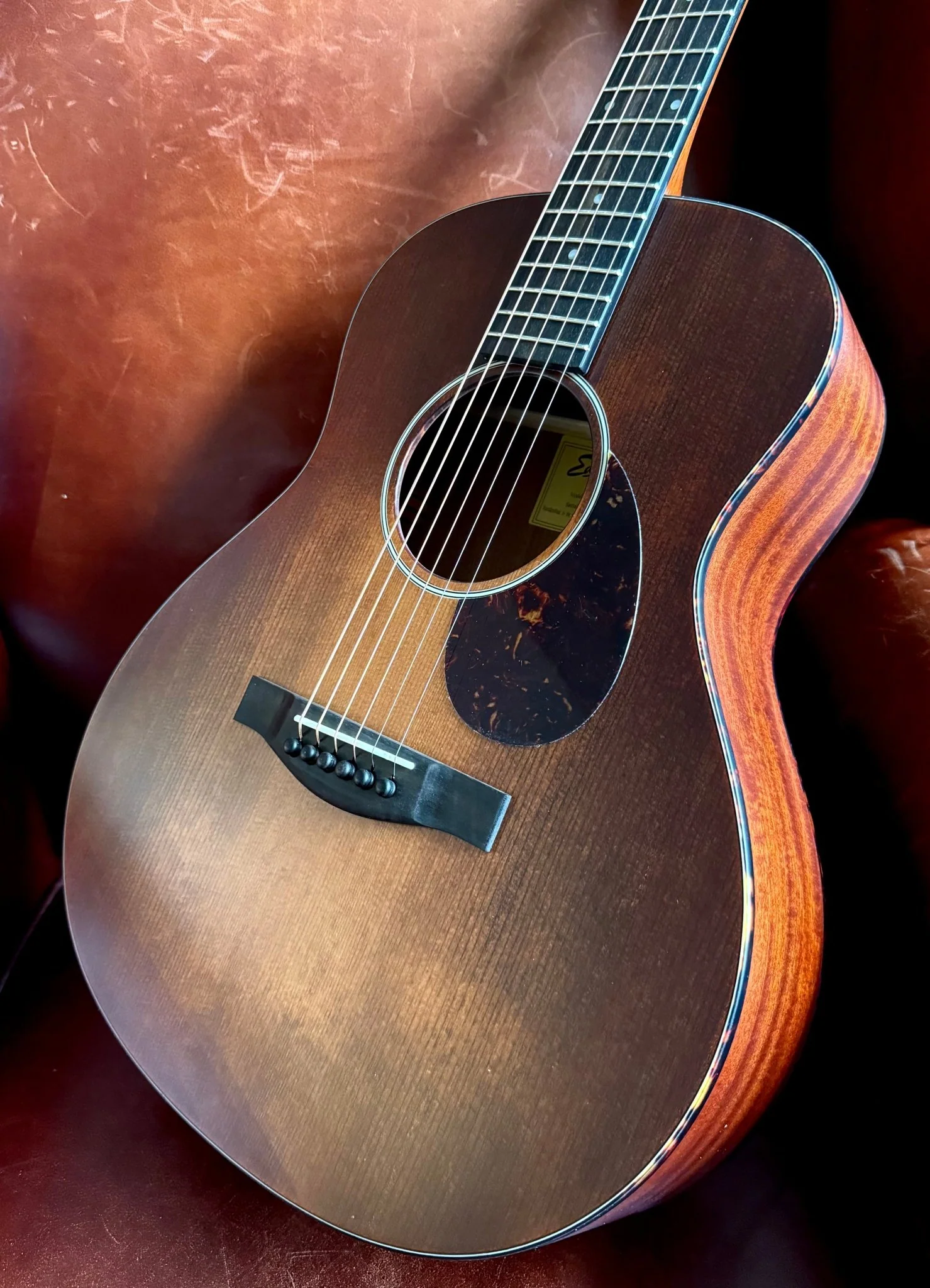 Eastman ACTG-1 (Custom Pro Exclusive) All Solid Acoustic Travel Guitar In Classic Finish - Image 8