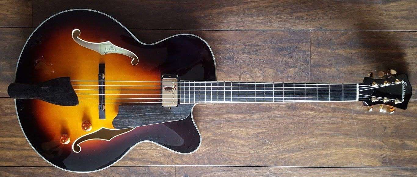 Eastman AR503CE SB (Custom Pro Exclusive) Solid Spruce Arched Top Guitar - Image 6